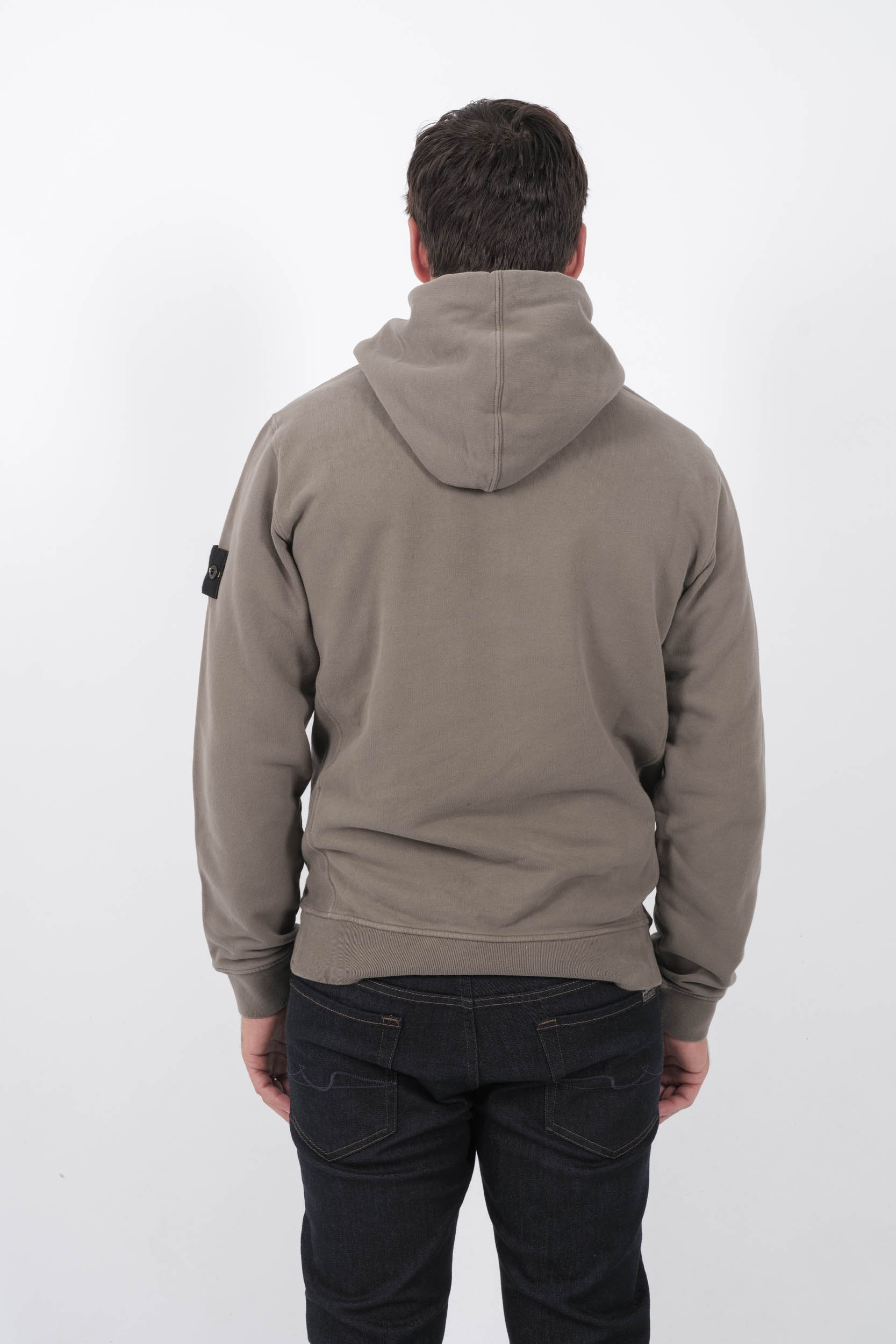 SWEAT A CAPUCHE STONE ISLAND MARRON 811560820-V0075