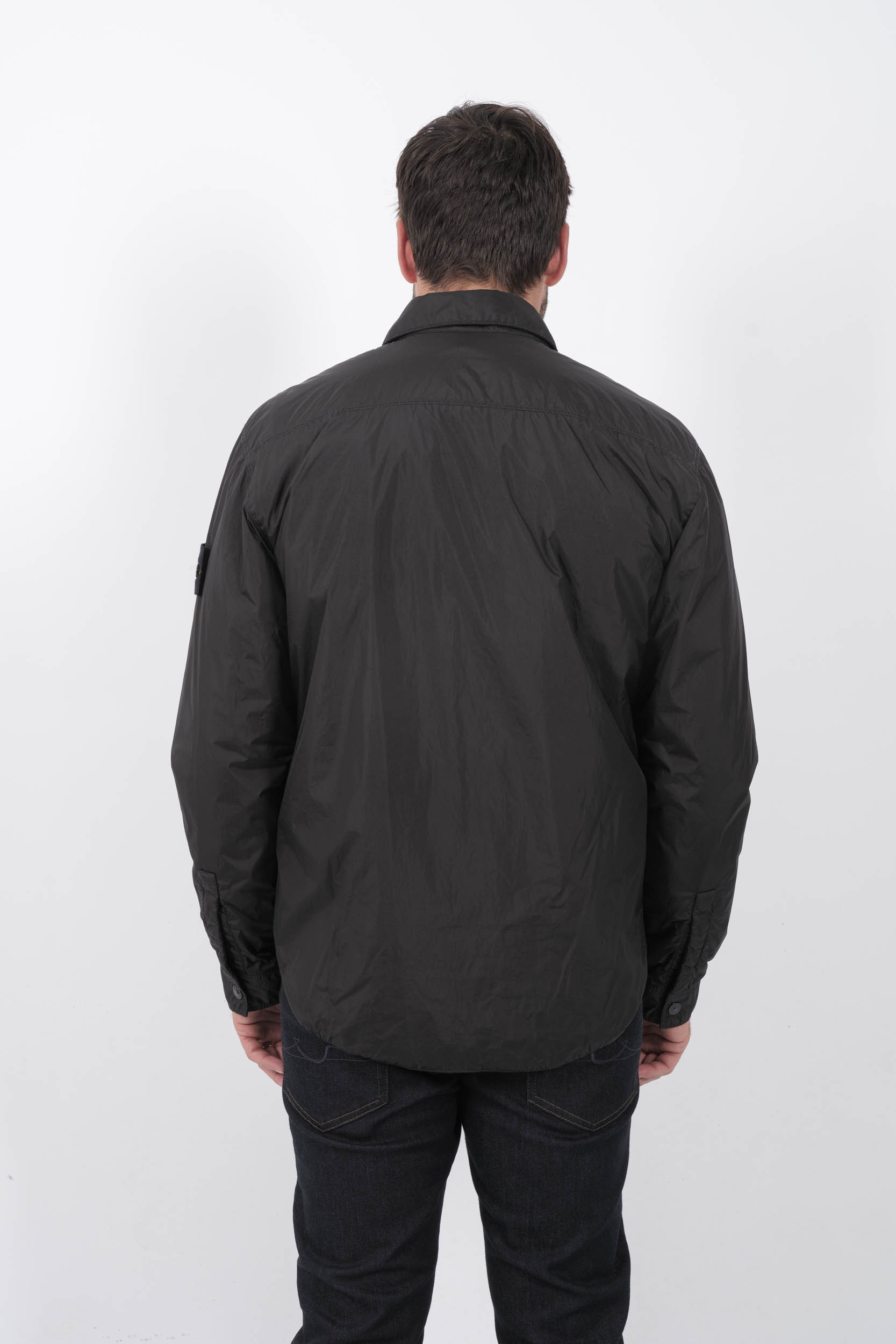  Image du produit BLOUSON SURECHEMISE STONE ISLAND NYLON NOIR 8115Q0123-V0029 - 5