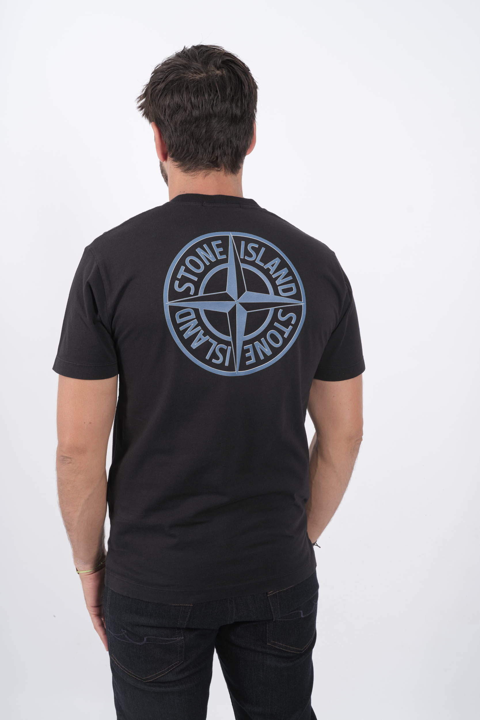 Image du produit T-SHIRT STONE ISLAND NOIR MOTIF IMPRIME 81152NS81-V0029