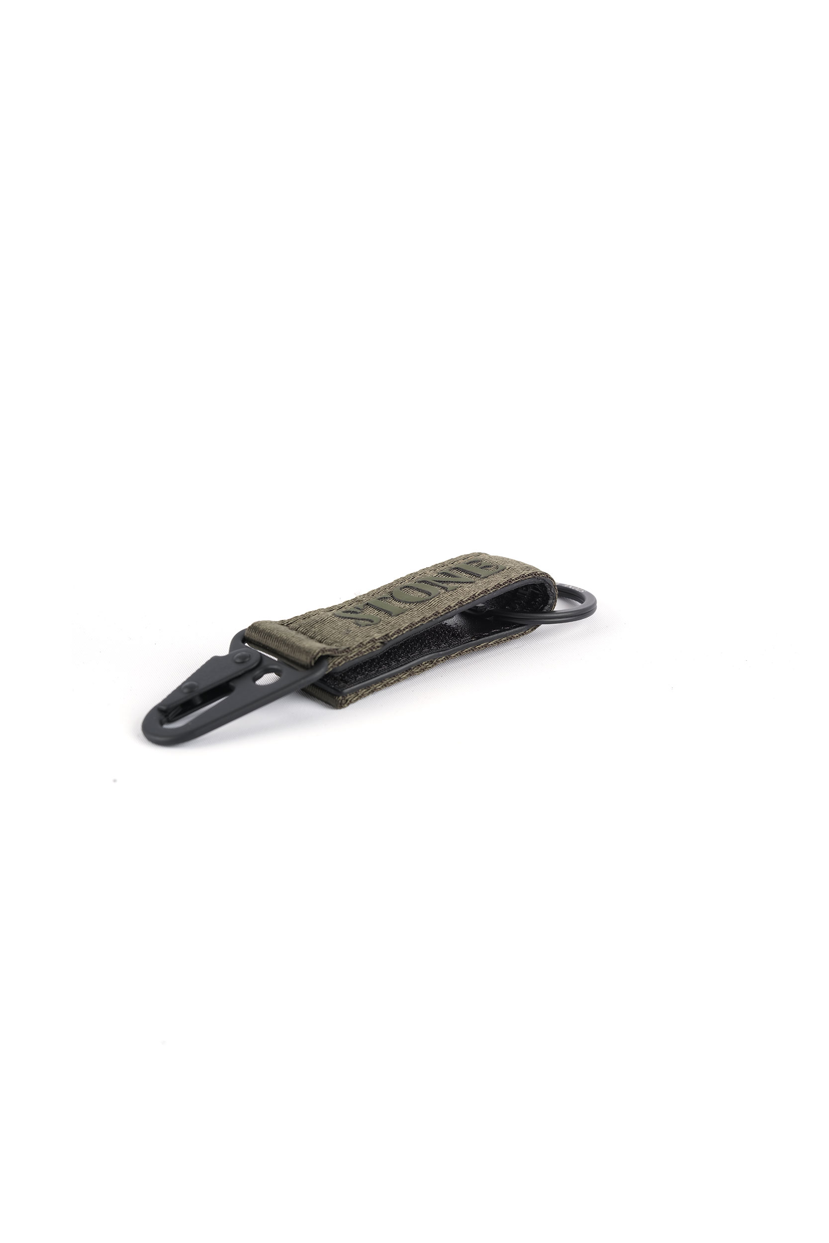 PORTE-CLES STONE ISLAND AVEC MOUSQUETON VERT 811595064-V0059