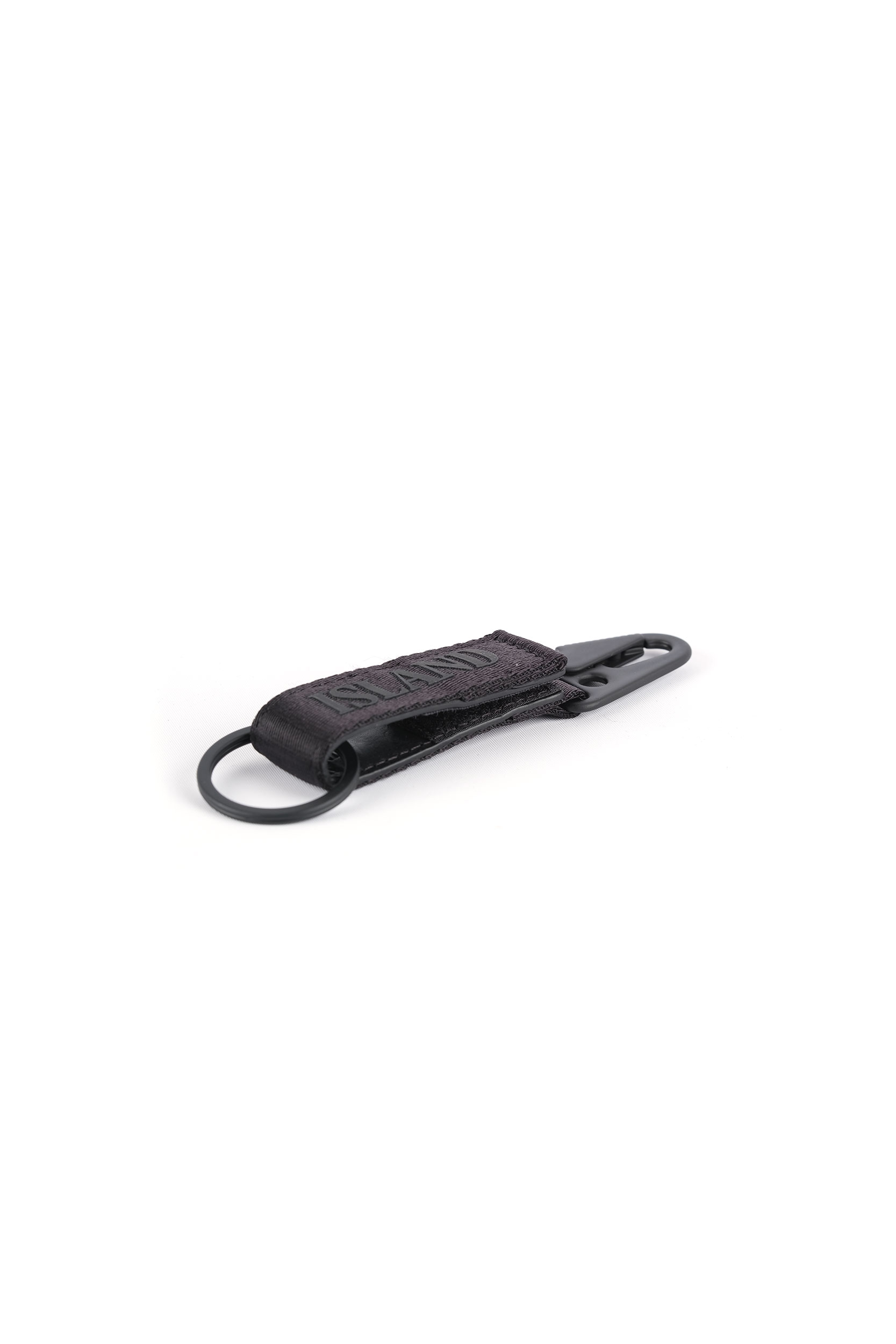 PORTE-CLES STONE ISLAND AVEC MOUSQUETON NOIR 811595064-V0029
