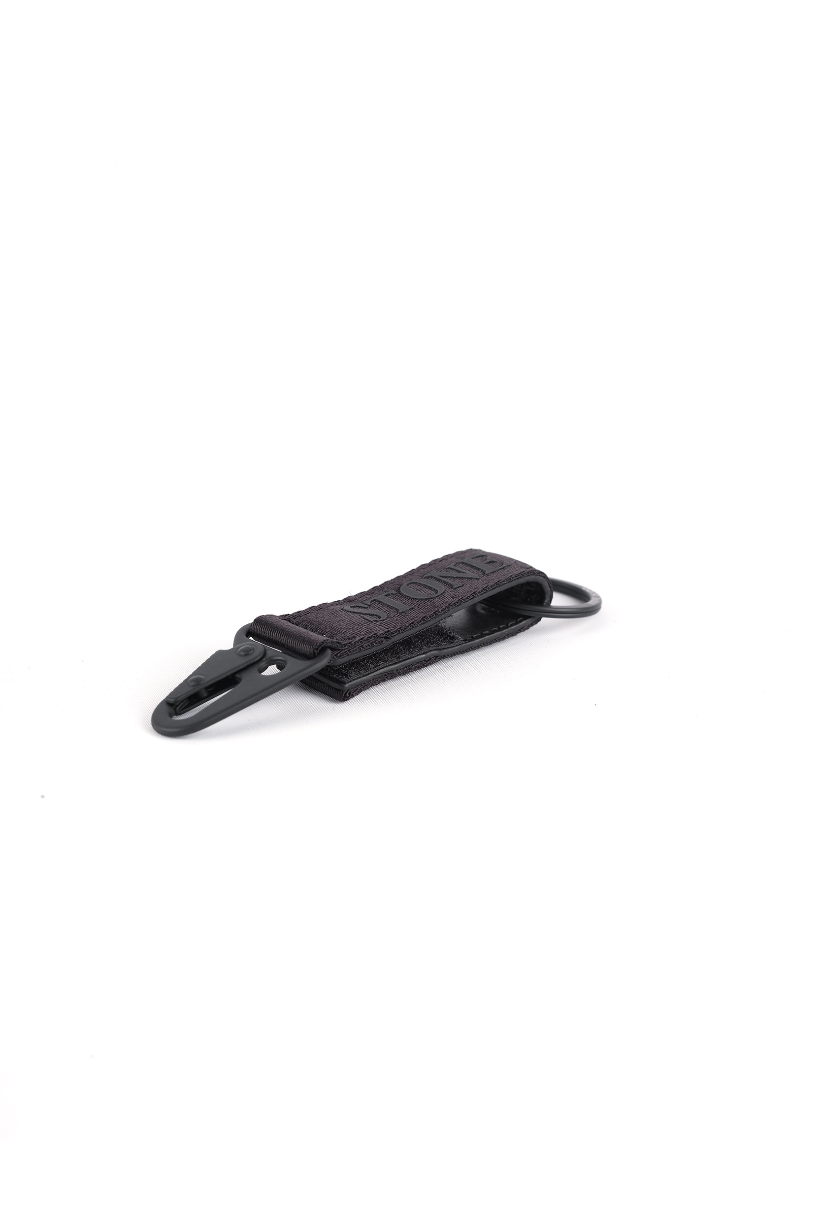 PORTE-CLES STONE ISLAND AVEC MOUSQUETON NOIR 811595064-V0029