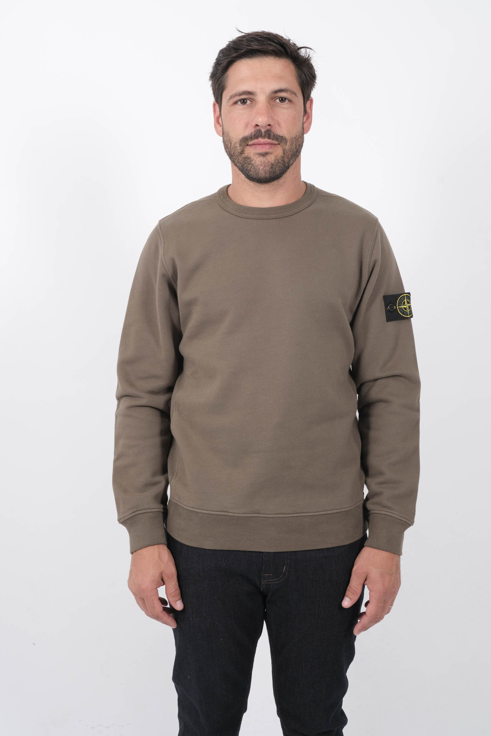 Image du produit SWEAT STONE ISLAND MARRON 811562420-V0075 - 3