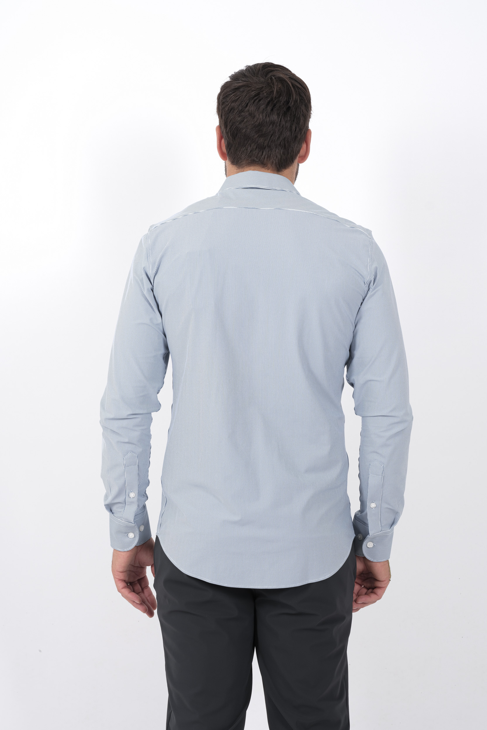 CHEMISE RRD RAYE MARINE W24254-V90