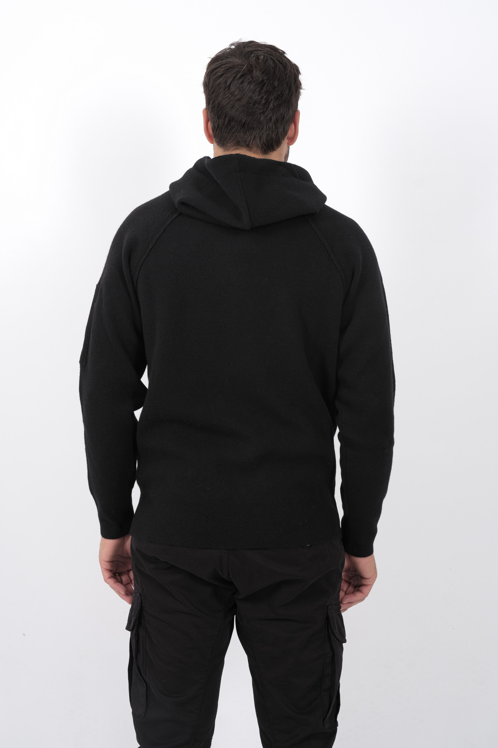 PULL C.P COMPANY A CAPUCHE NOIR N149A-999