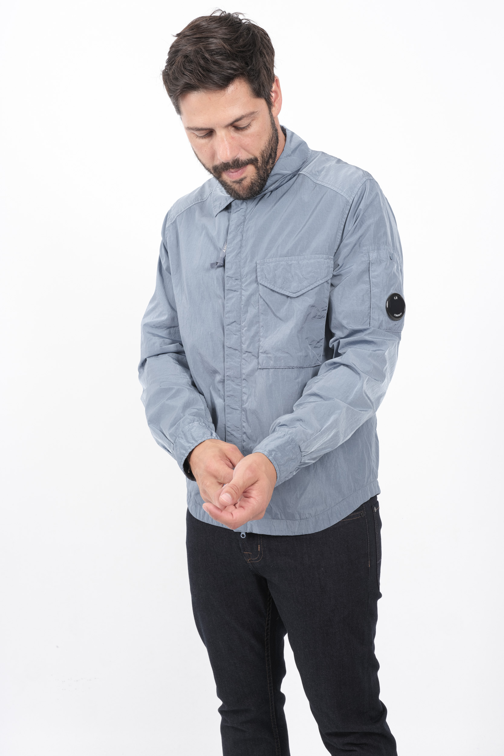 Image du produit SURCHEMISE C.P COMPANY NYLON BLEU S095A-851