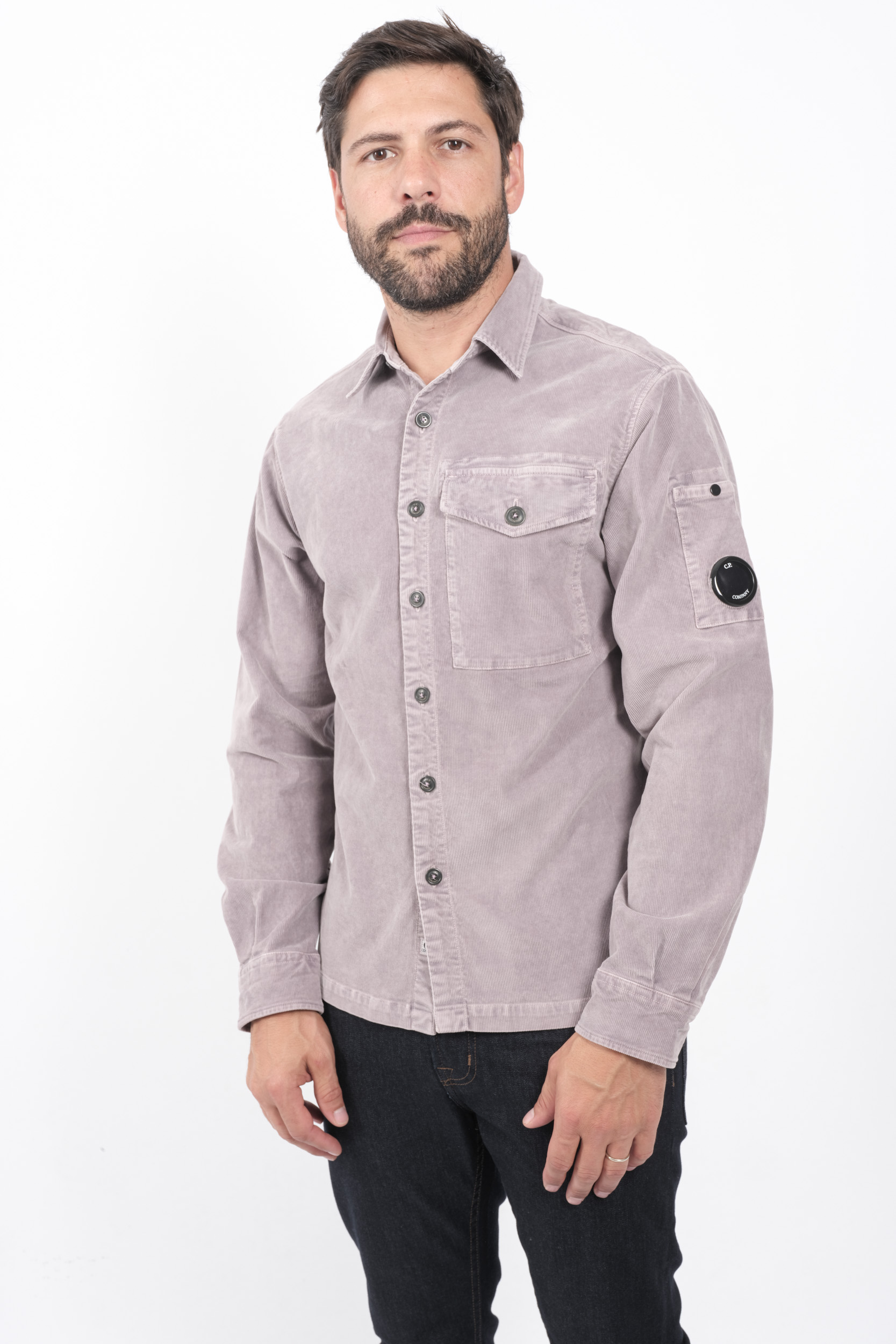 Image du produit SURCHEMISE C.P COMPANY VELOUR LAVANDE H160A-735