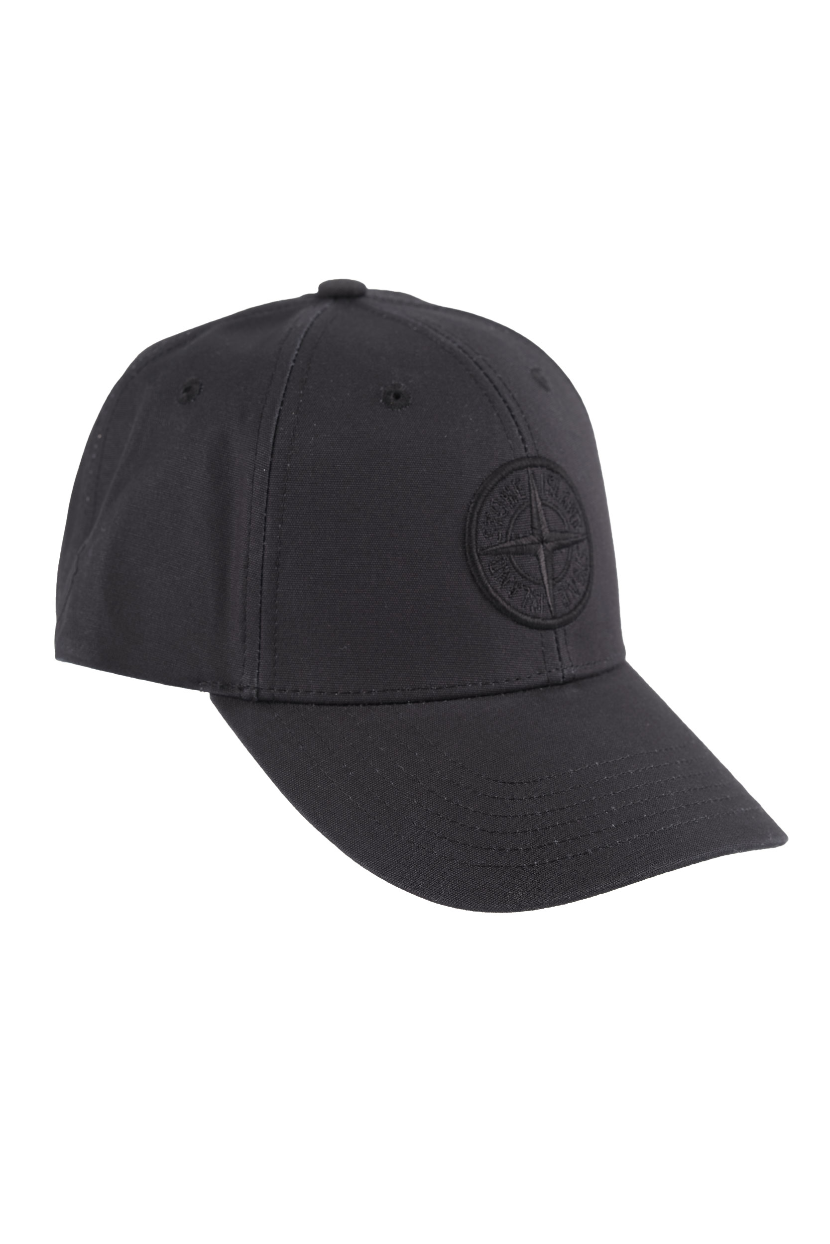 CASQUETTE STONE ISLAND EN COTON NOIR 811599661-A0029