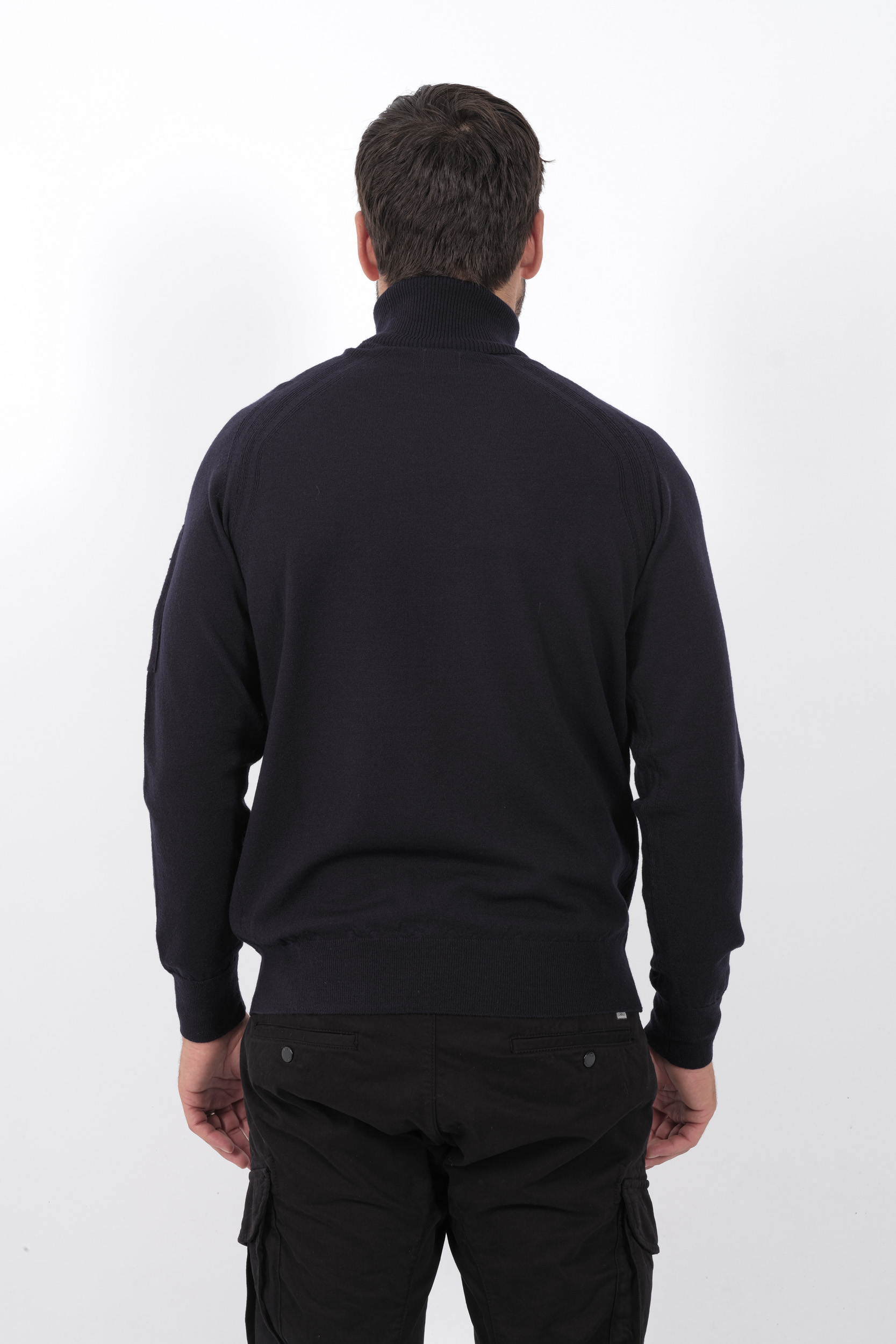 MAILLE C.P COMPANY COL ROULE MARINE N192A-888