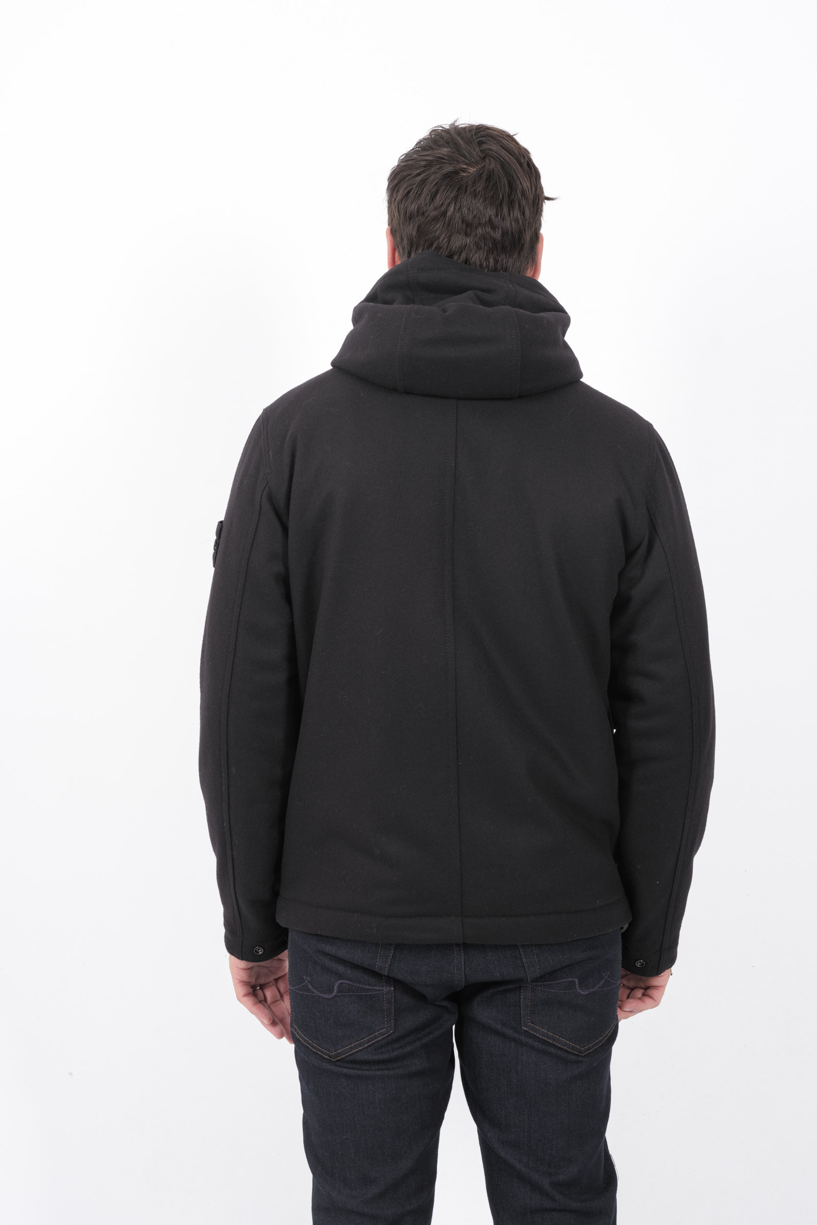  Image du produit DUFFLE-COAT STONE ISLAND GHOST LAINE NOIR 8115454F4-V0029 - 5