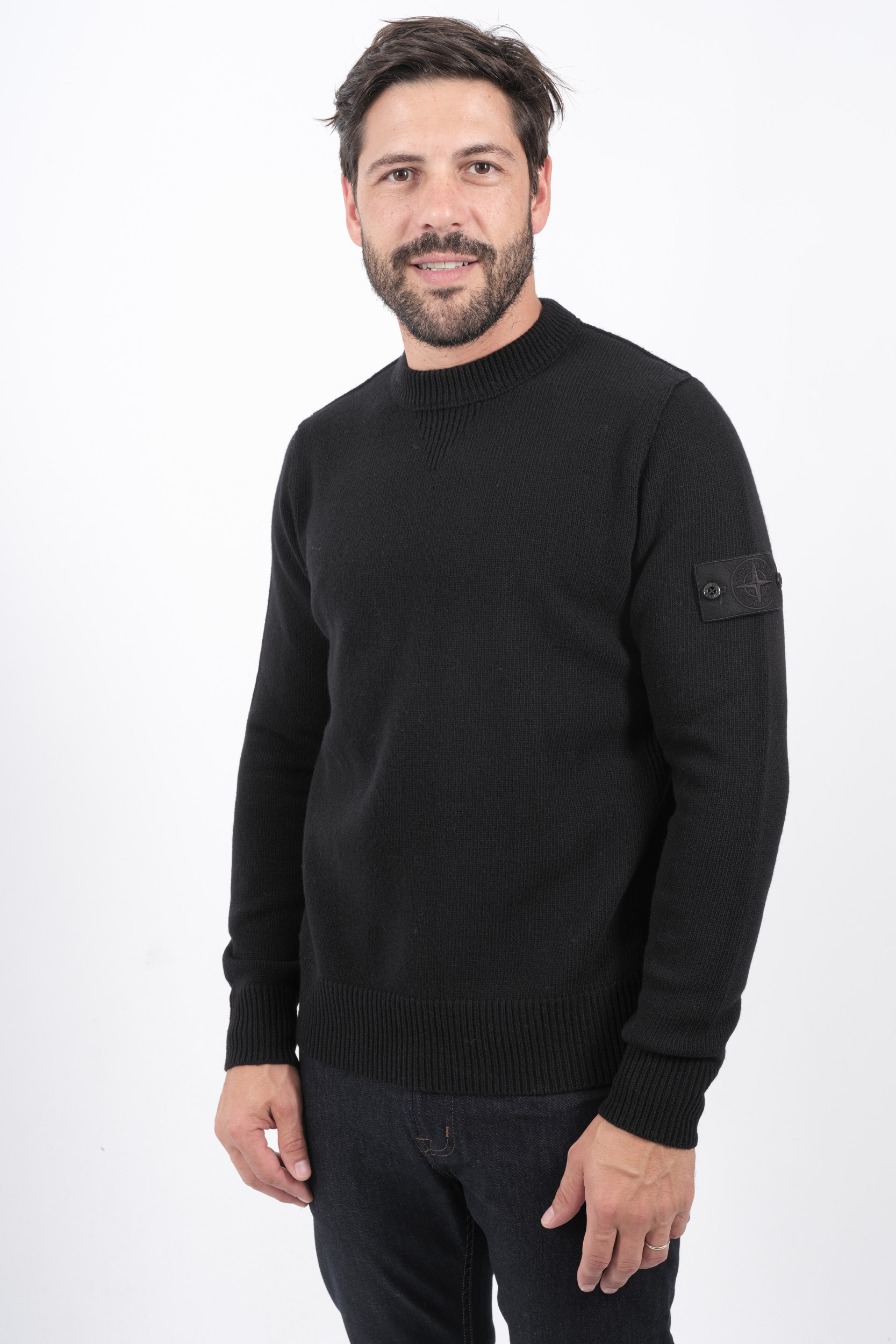 Image du produit PULL STONE ISLAND NOIR GHOST 8115527FA-V0029