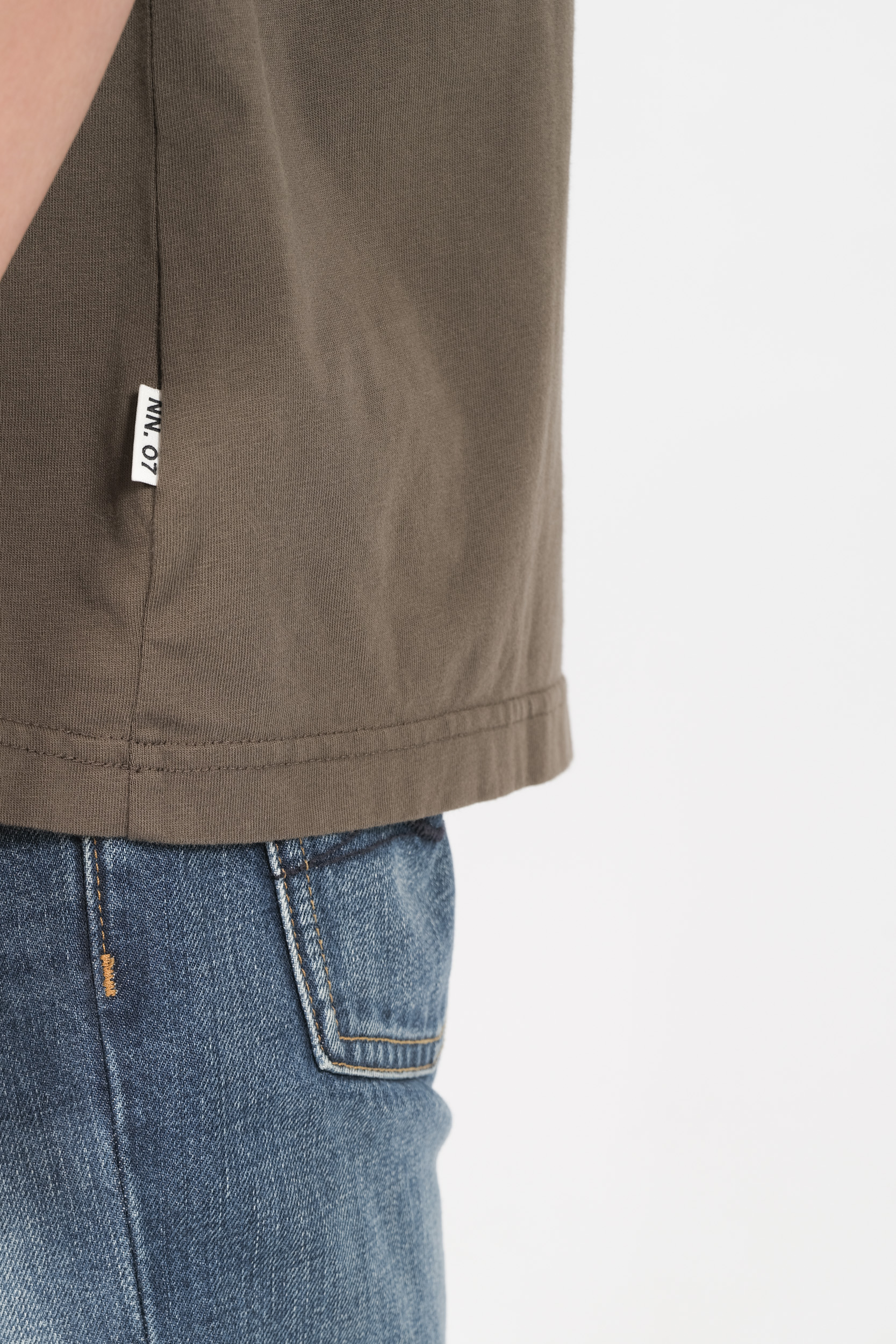 Image du produit TEE-SHIRT NN07 COL ROND OVERSIZE KAKI ADAM3209-343