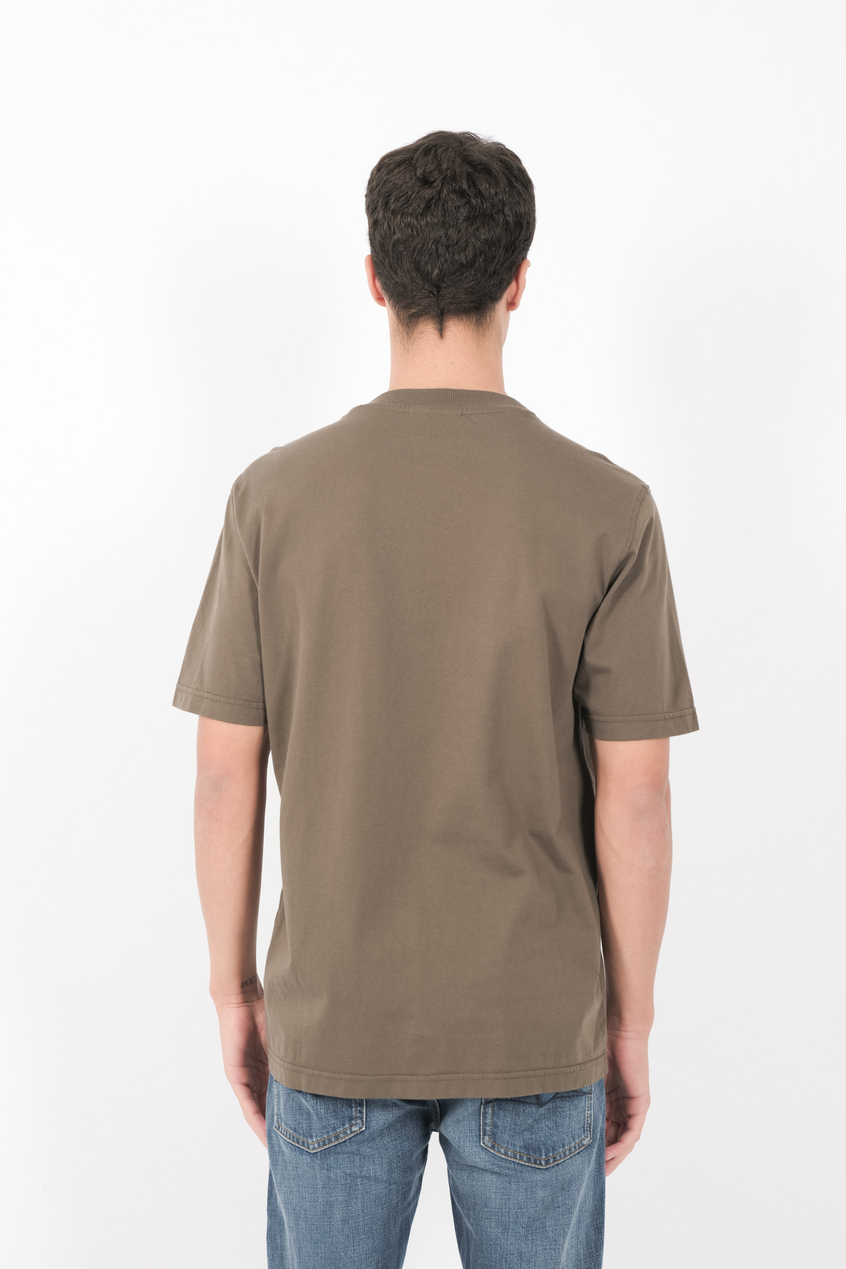  Image du produit TEE-SHIRT NN07 COL ROND OVERSIZE KAKI ADAM3209-343 - 5