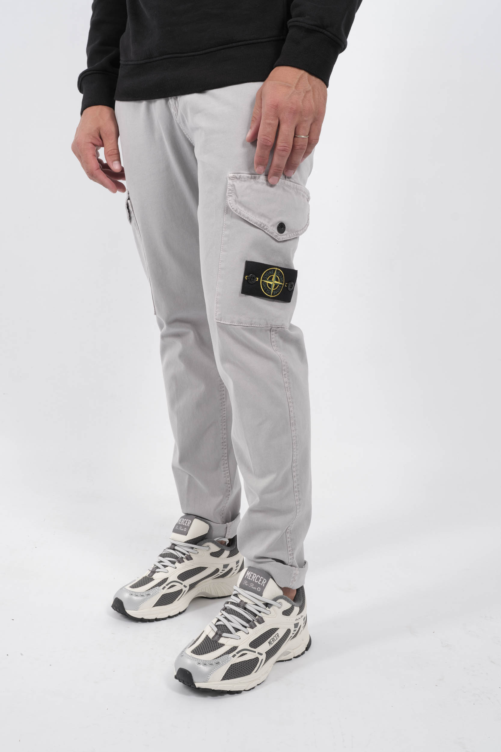 Image du produit CARGO STONE ISLAND GRIS EFFET OLD 8115330L1-V0160