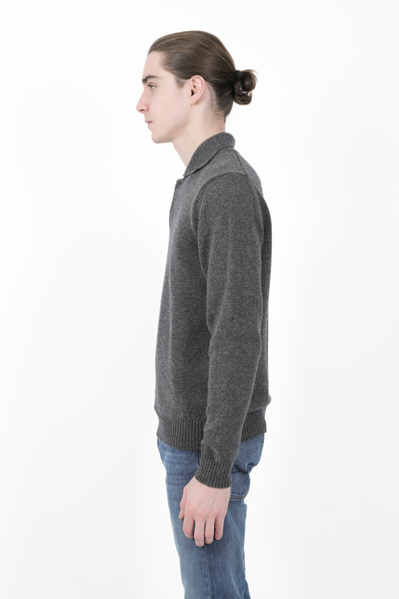  Image du produit PULL ZANONE EN LAINE GRIS ZN207 810142 - 4