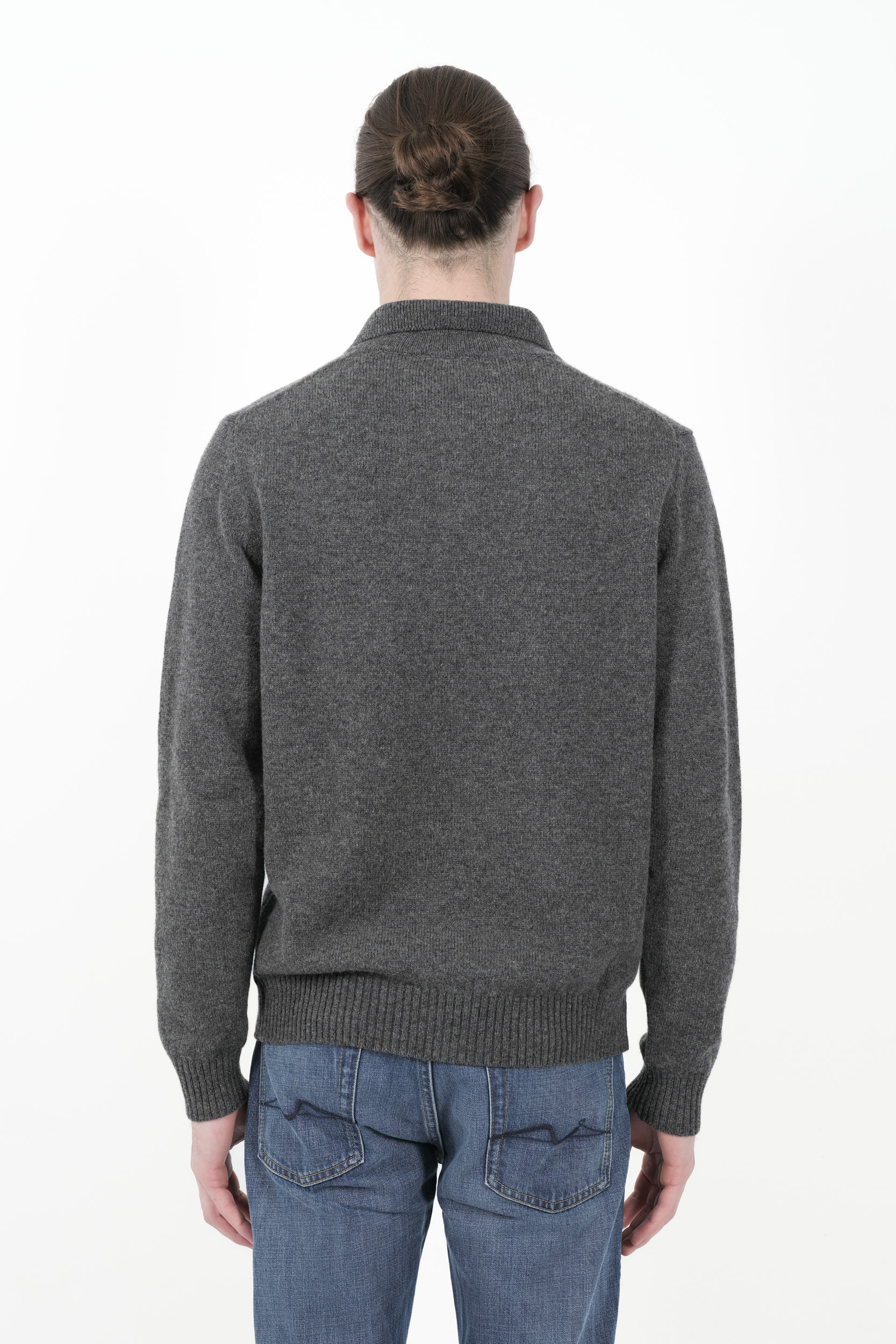  Image du produit PULL ZANONE EN LAINE GRIS ZN207 810142 - 5