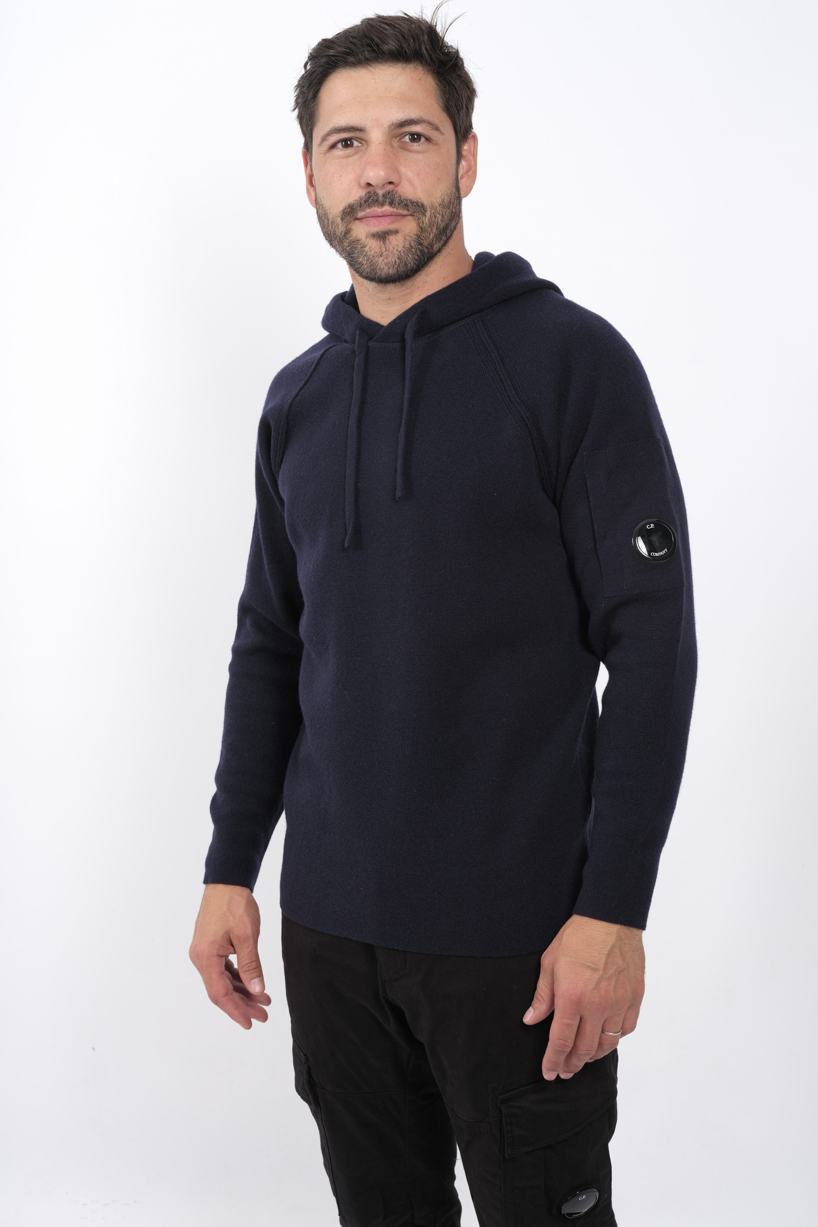 Image du produit PULL C.P COMPANY A CAPUCHE MARINE N149A-888