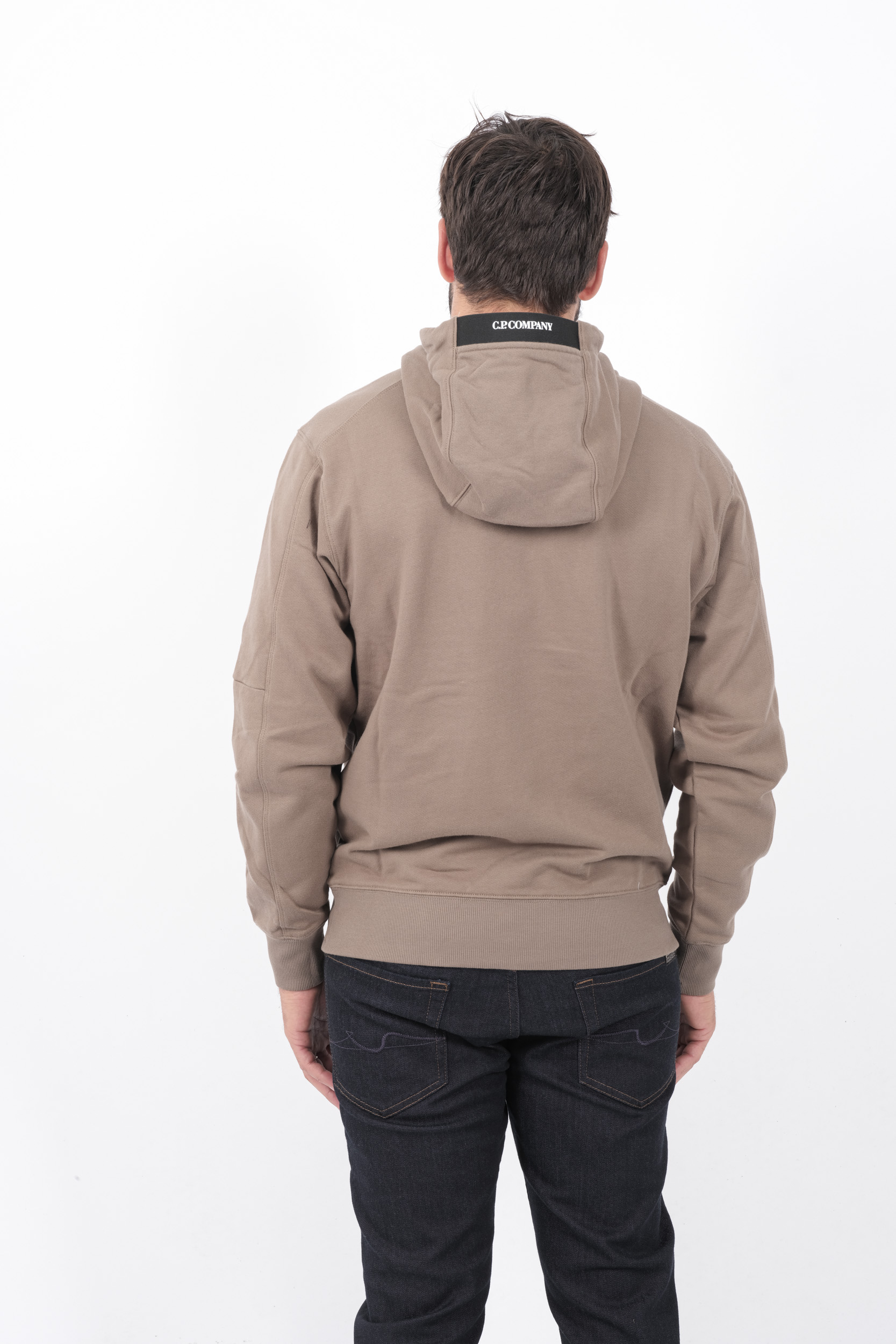 SWEAT C.P COMPANY CAPUCHE BEIGE S024A-359