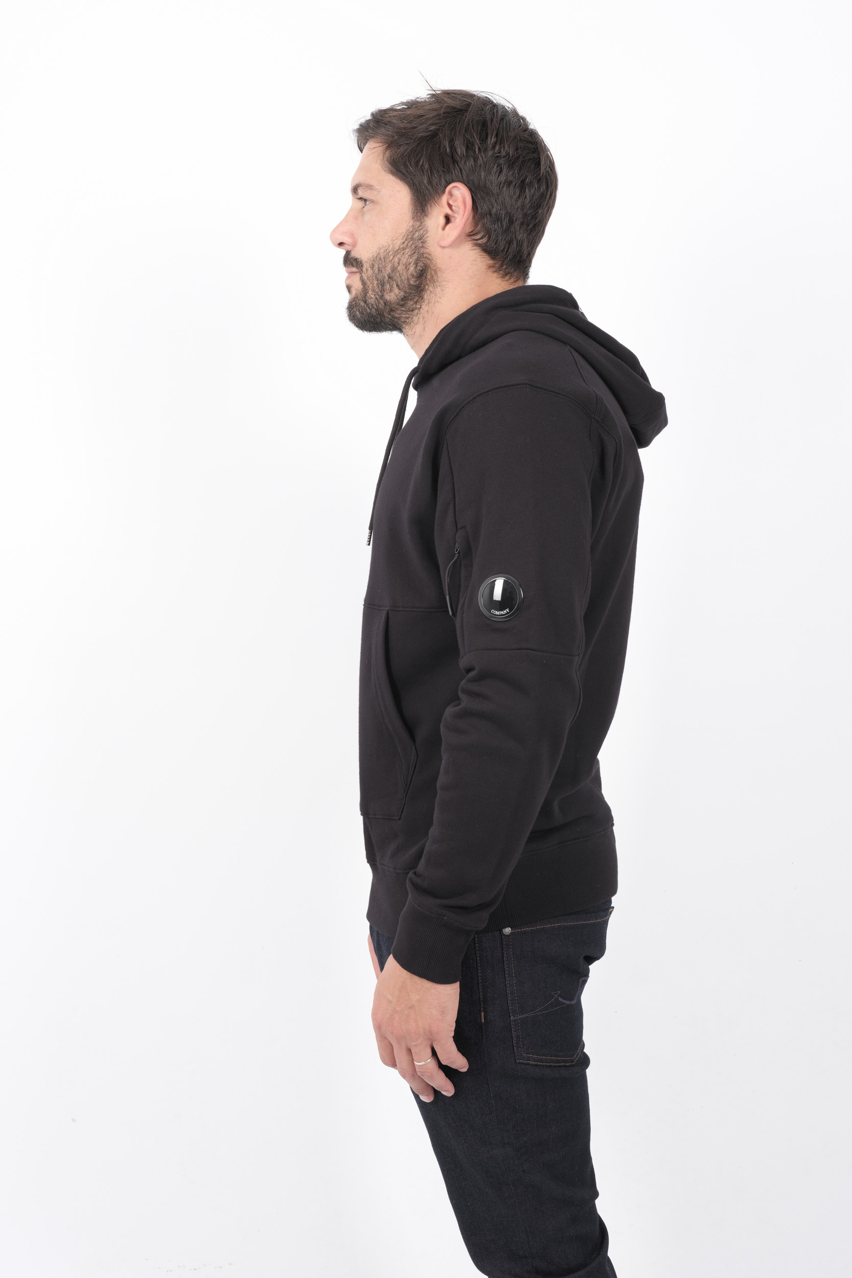 SWEAT C.P COMPANY CAPUCHE NOIR S024A-999