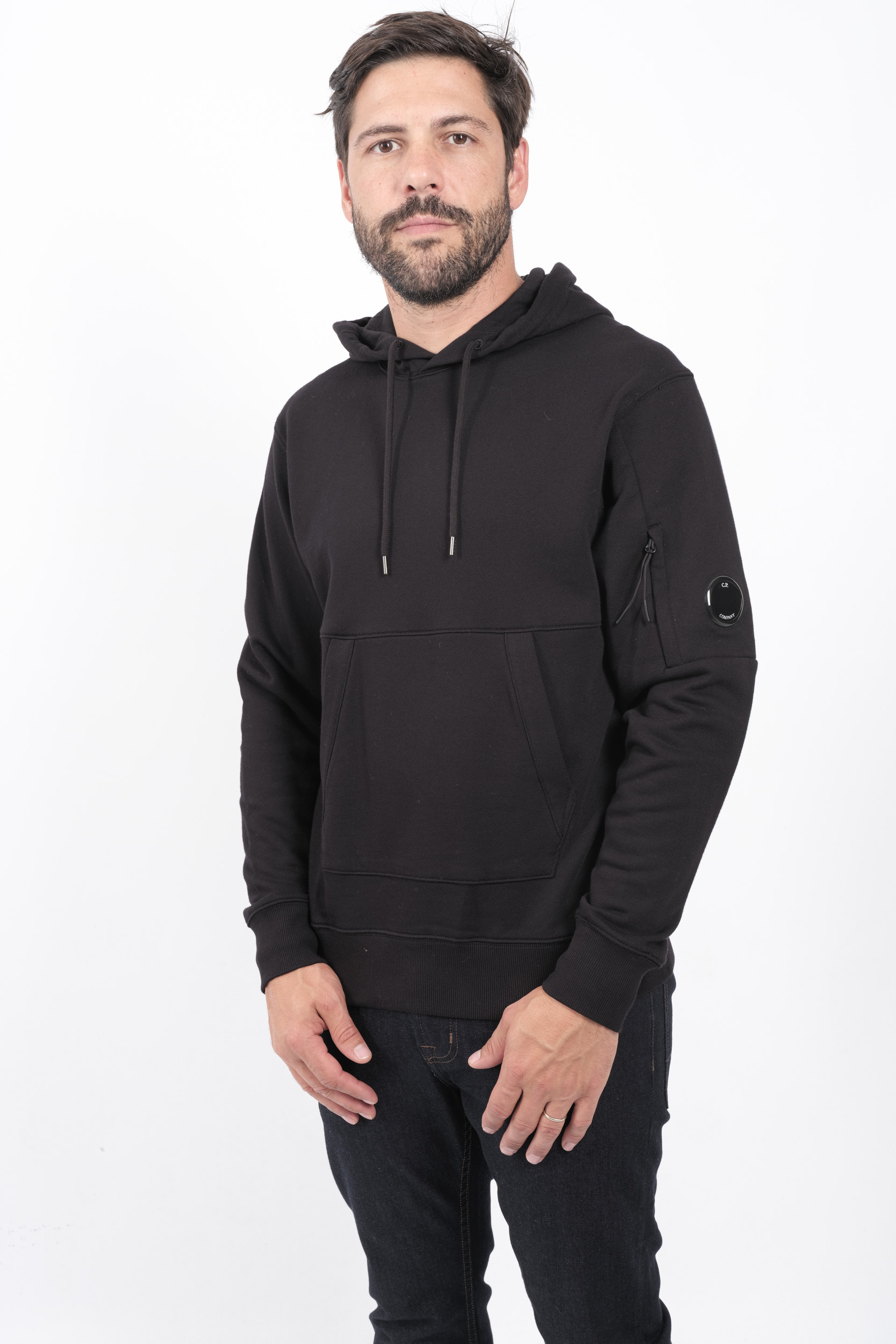 SWEAT C.P COMPANY CAPUCHE NOIR S024A-999