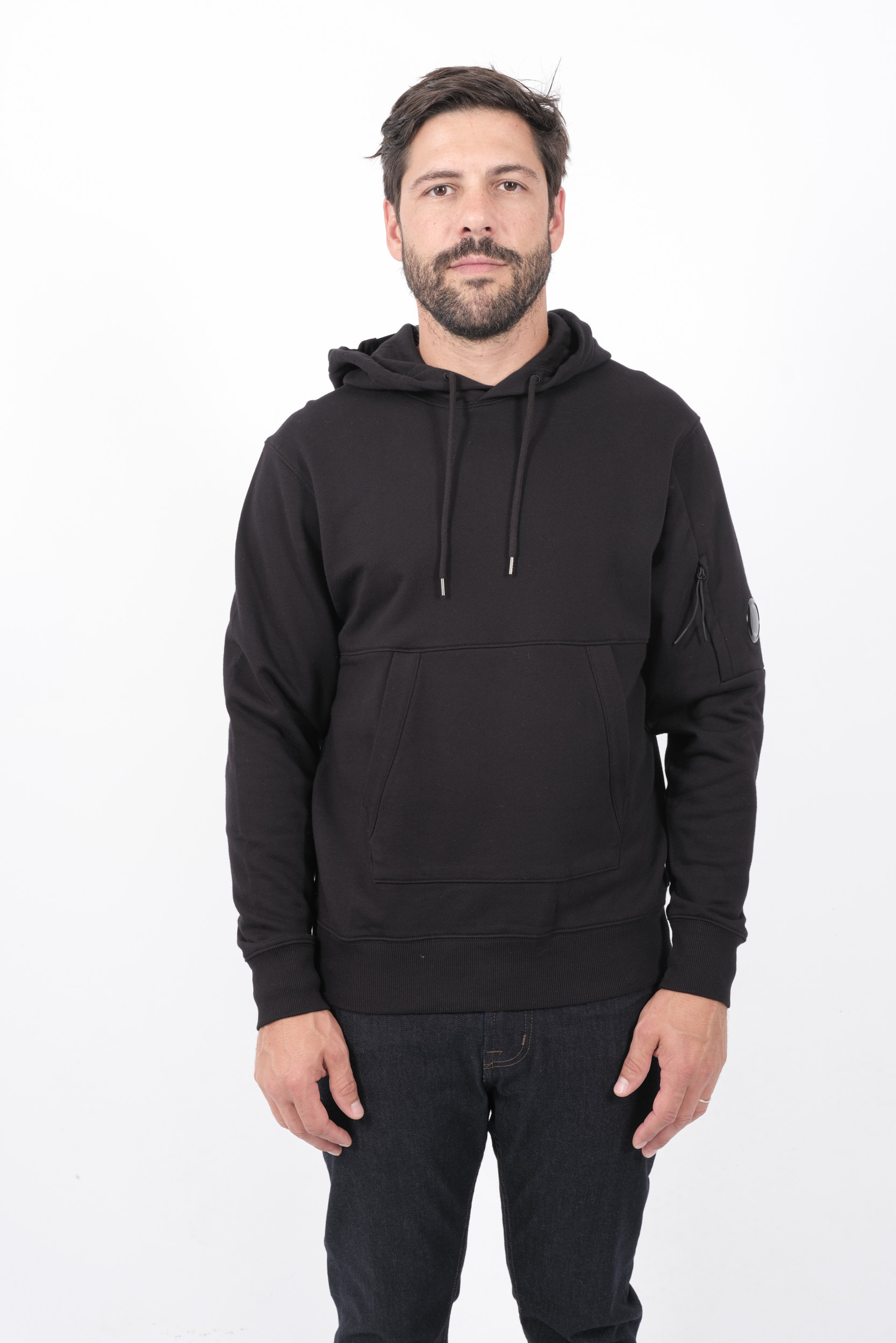 SWEAT C.P COMPANY CAPUCHE NOIR S024A-999