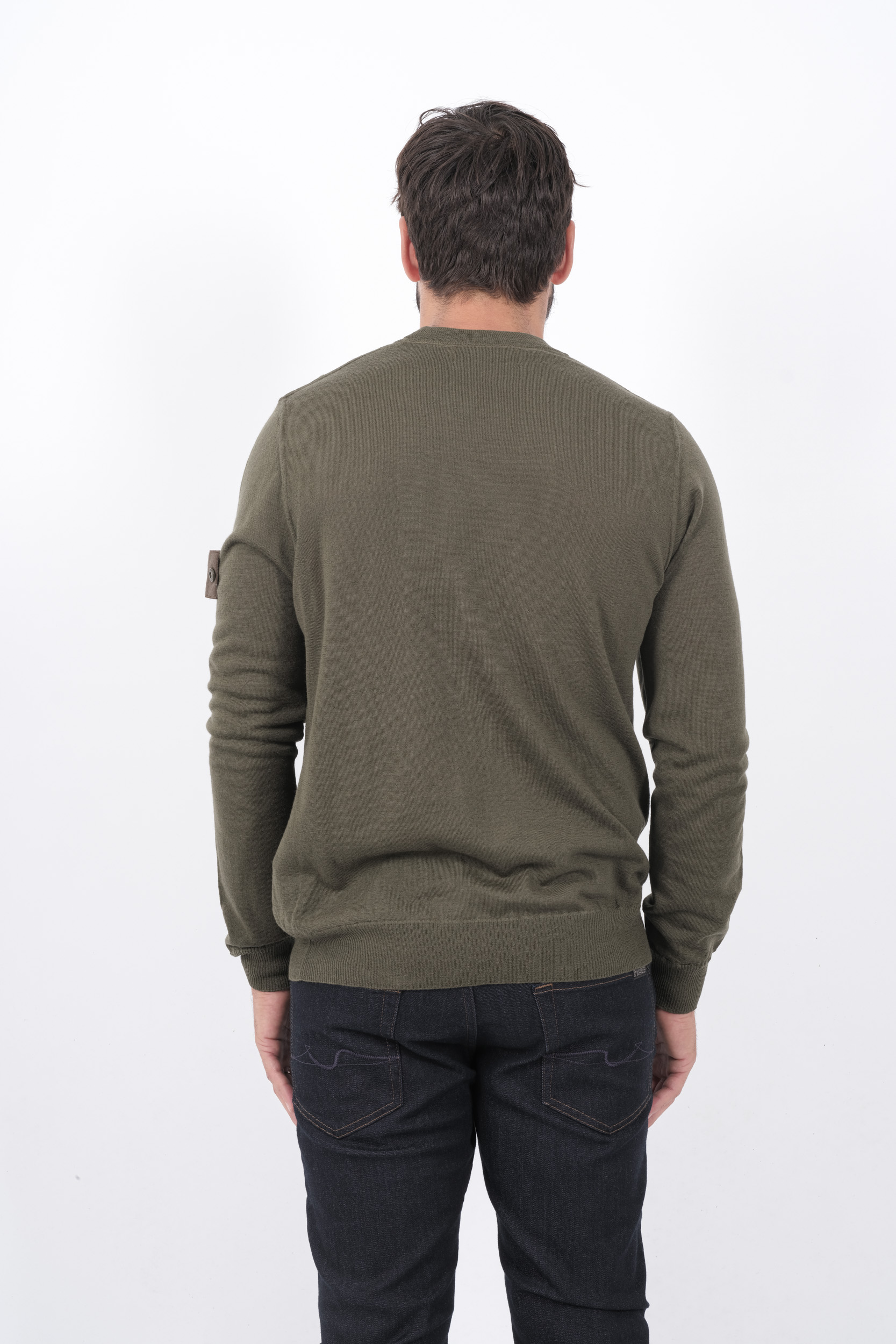 PULL STONE ISLAND KAKI GHOST 8115566FC-V0054