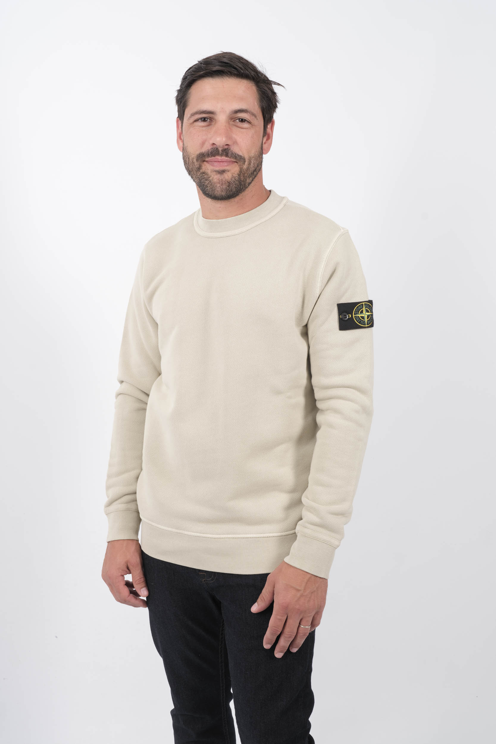 Image du produit SWEAT STONE ISLAND OLD EFFECT BEIGE 811561241-V0197