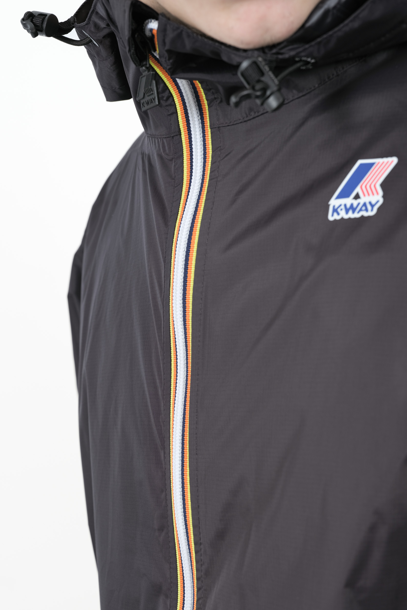 VESTE K-WAY COUPE VENT COURT NOIR K004BD0-USY