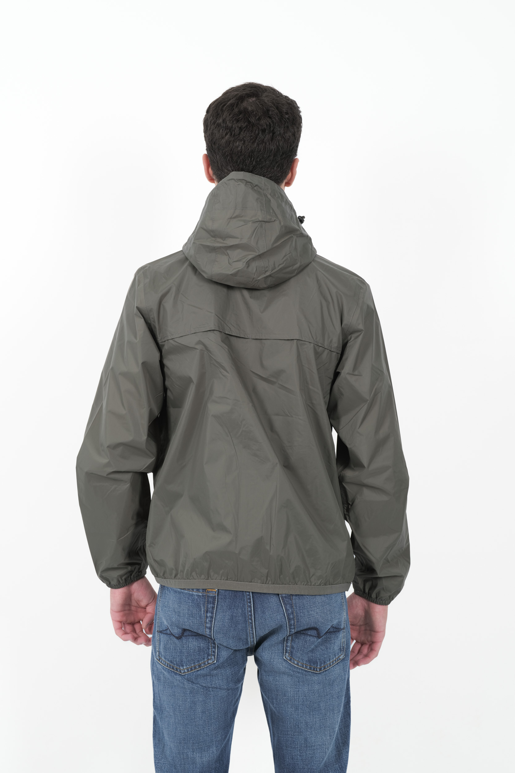  Image du produit VESTE K-WAY COUPE VENT COURTE VERTE K004BD0-WMR - 5