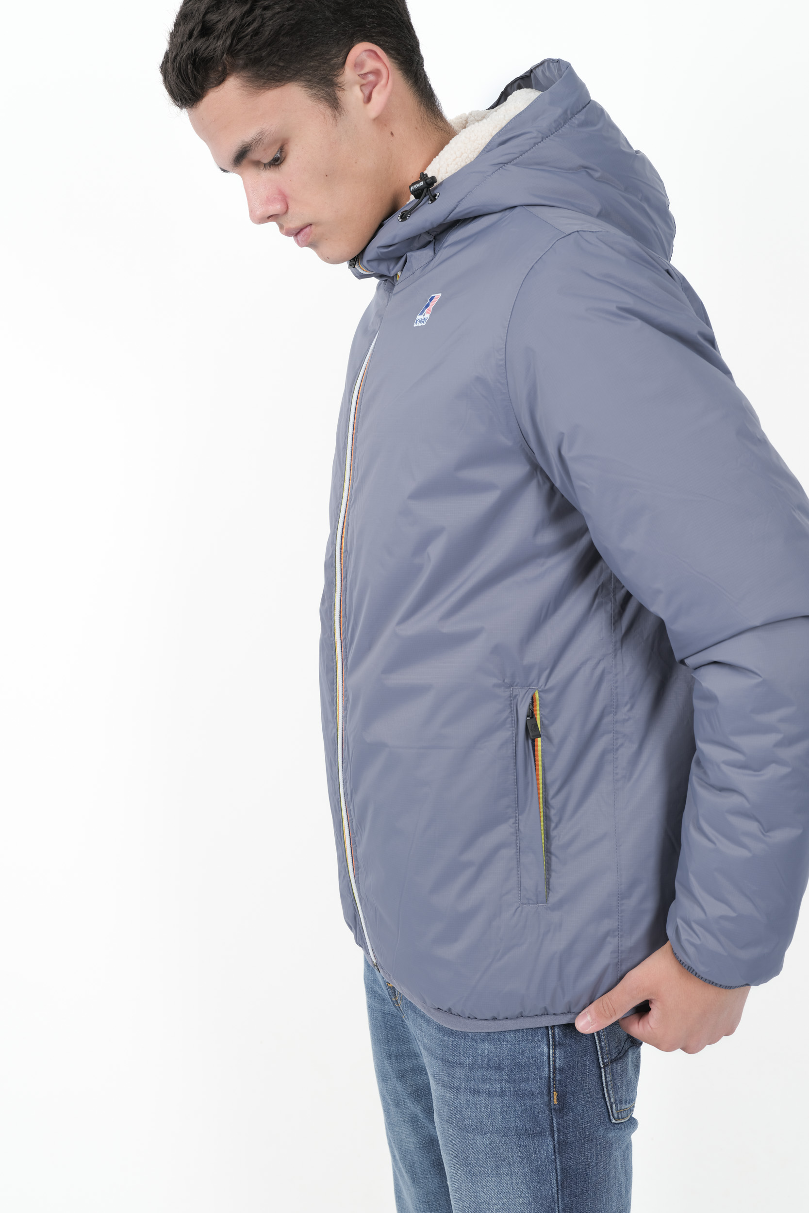 Image du produit BLOUSON K-WAY MOLTONNE BLEU K3118TW-K56