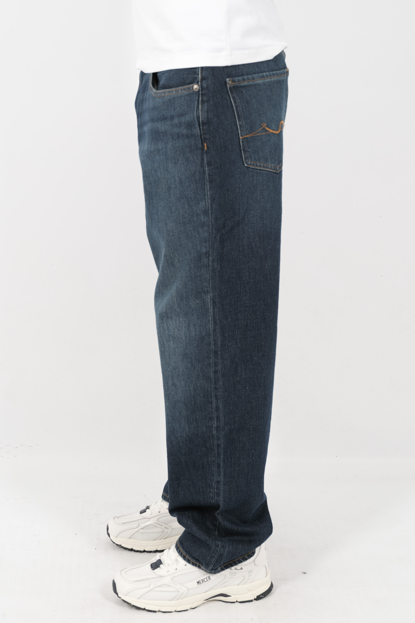  Image du produit JEANS SEVEN LOOSE FIT BLEU BRUT JSRNC-DARKBLUE - 4