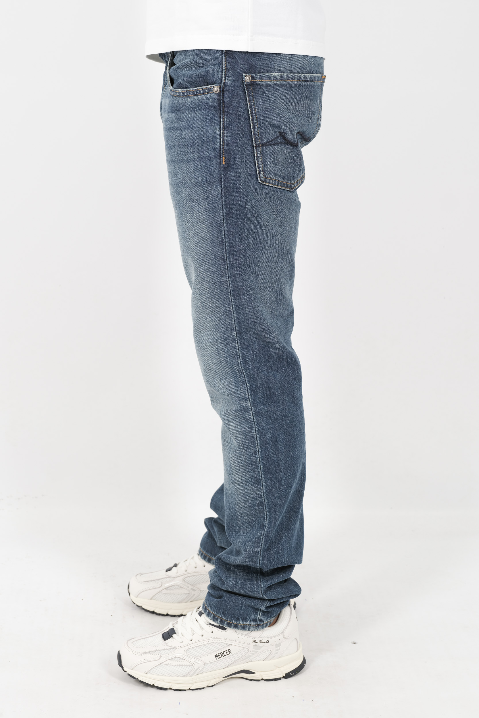  Image du produit JEANS SEVEN CLASSIC STRAIGHT BLEU DELAVE JSSCB-MIDBLUE - 4