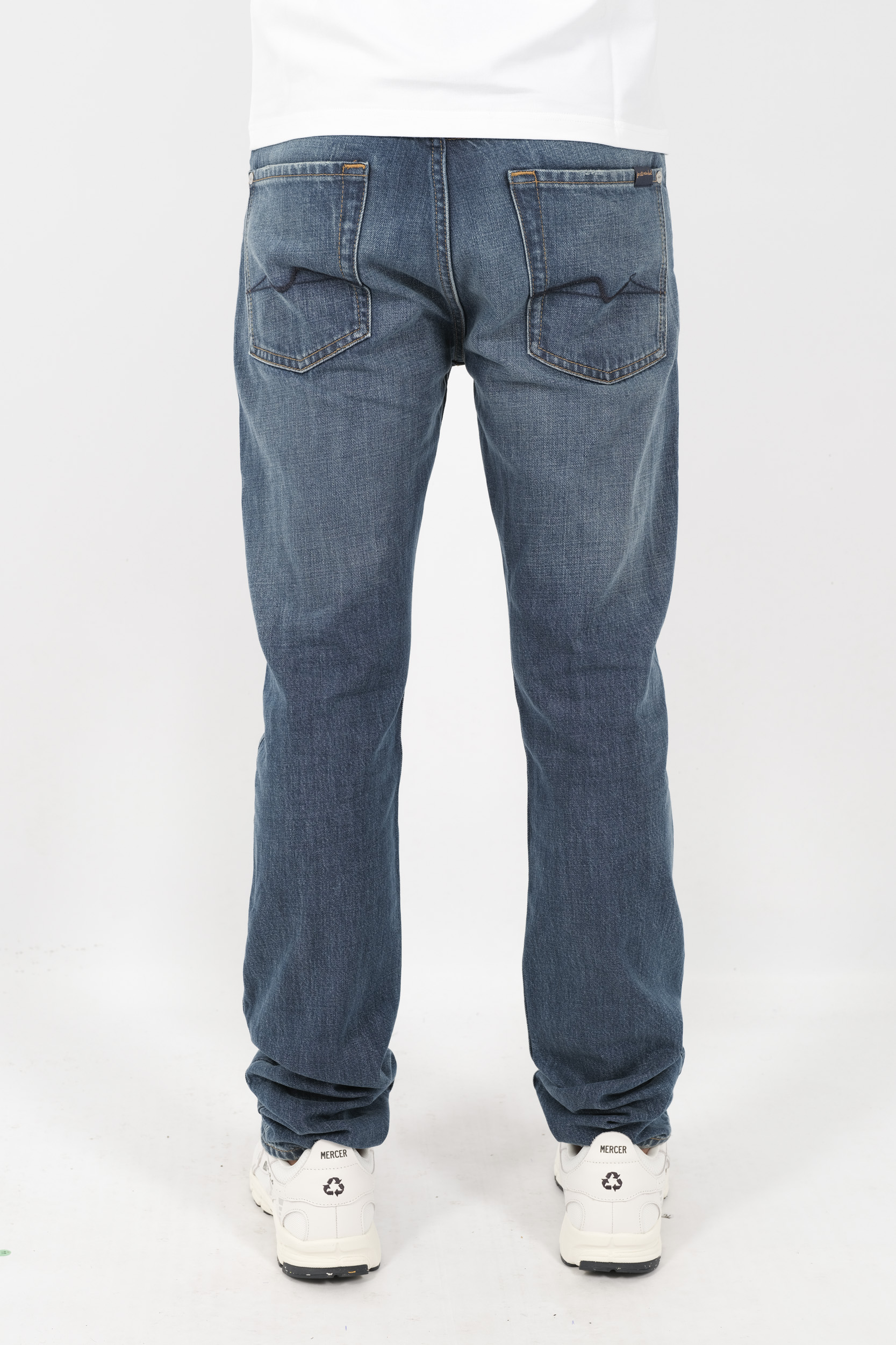  Image du produit JEANS SEVEN CLASSIC STRAIGHT BLEU DELAVE JSSCB-MIDBLUE - 5