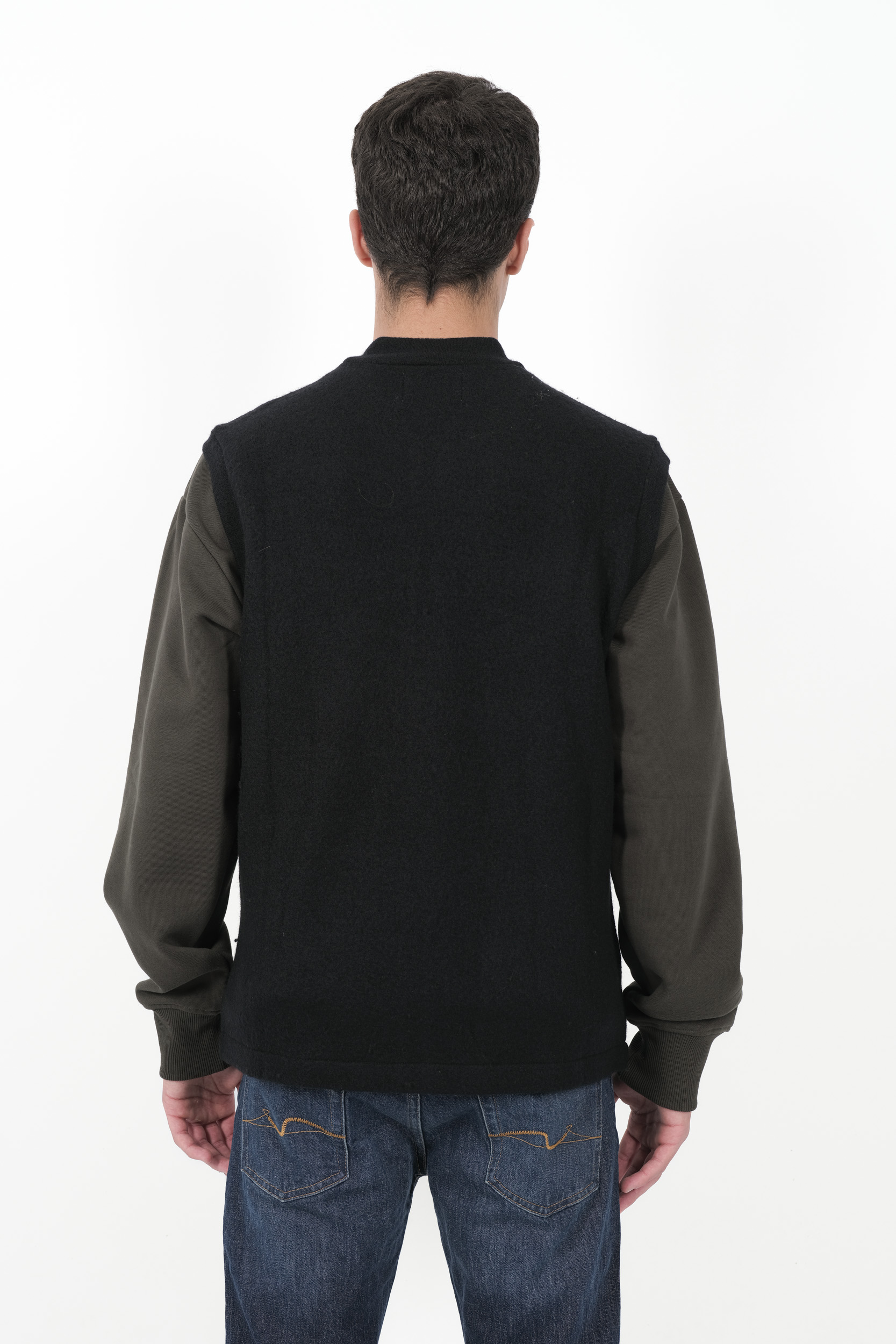 Image du produit GILET NN07 SANS MANCHE ZIPPE NOIR BOILED VEST-999 - 5