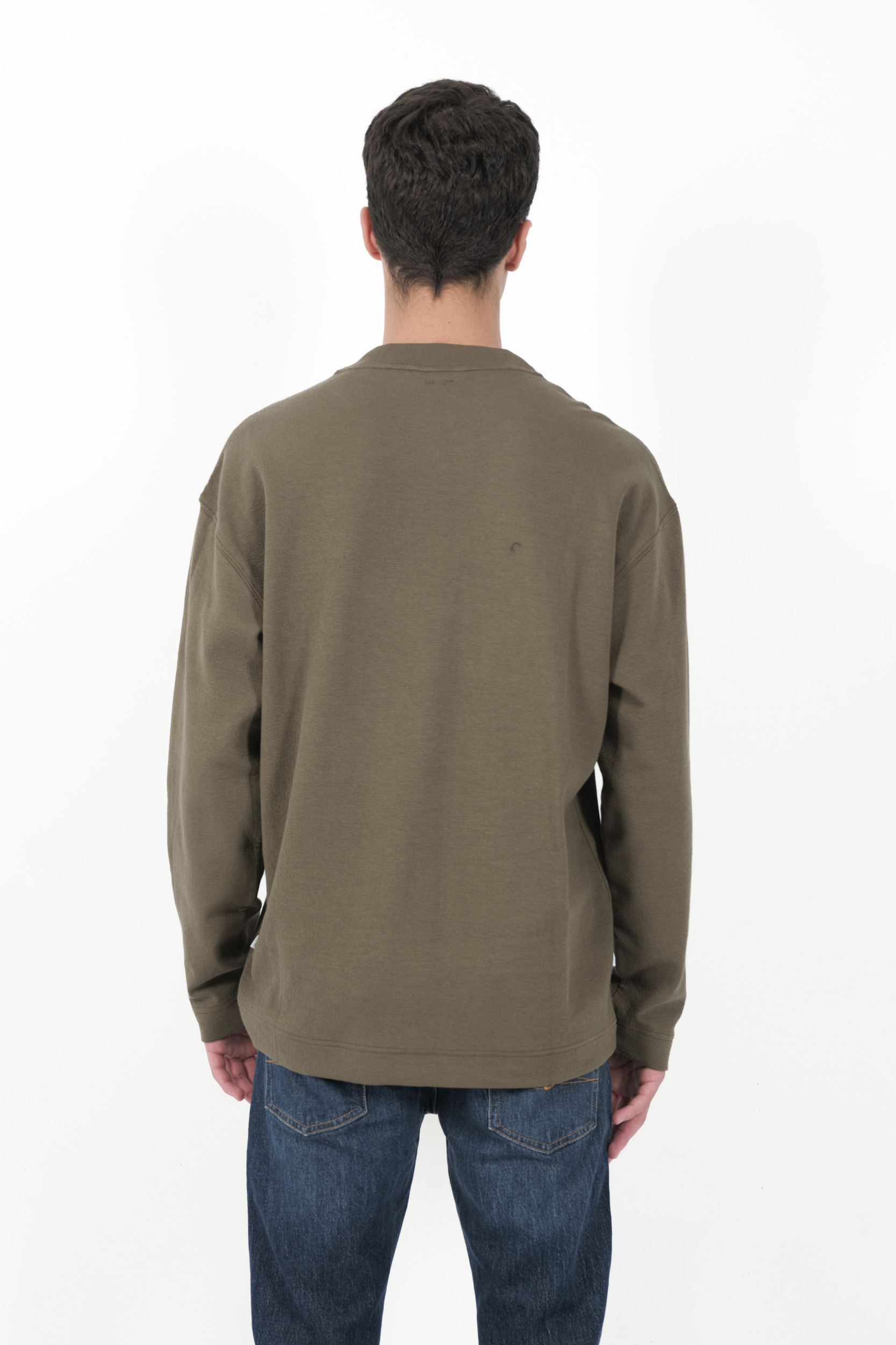  Image du produit SWEAT NN07 COL ROND KAKI BENJALS-377 - 5