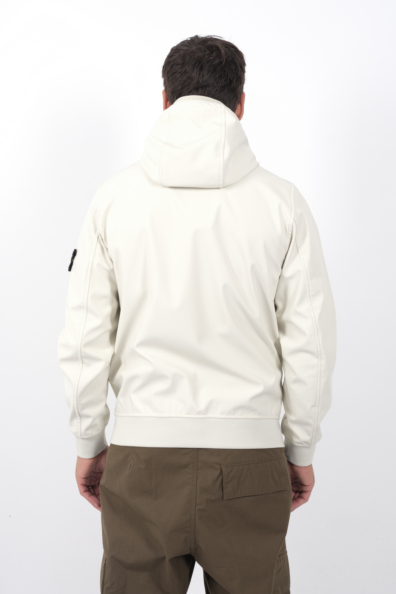  Image du produit SOFT SHELL STONE ISLAND ECRU 8115Q0322-V0097 - 5