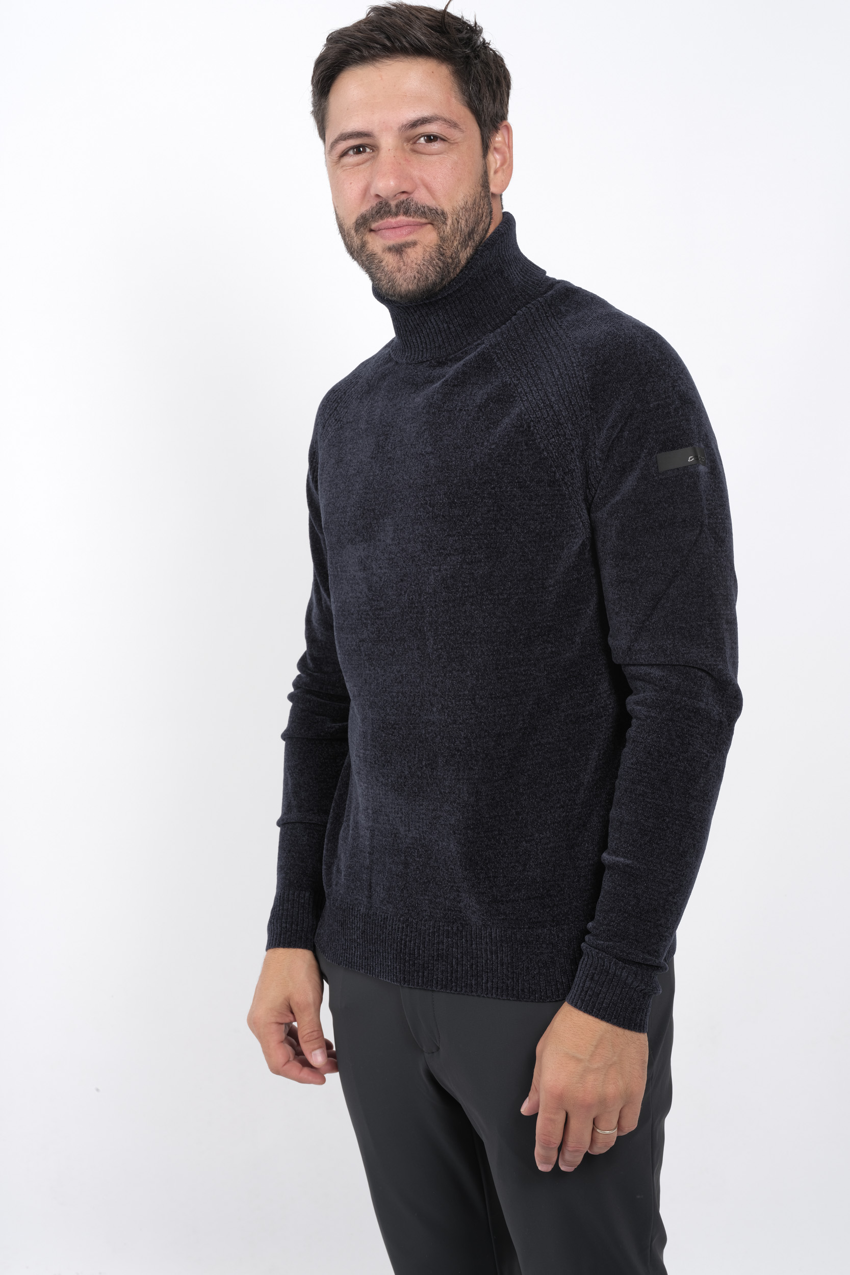 Image du produit PULL RRD COL ROULE MARINE W24133-60