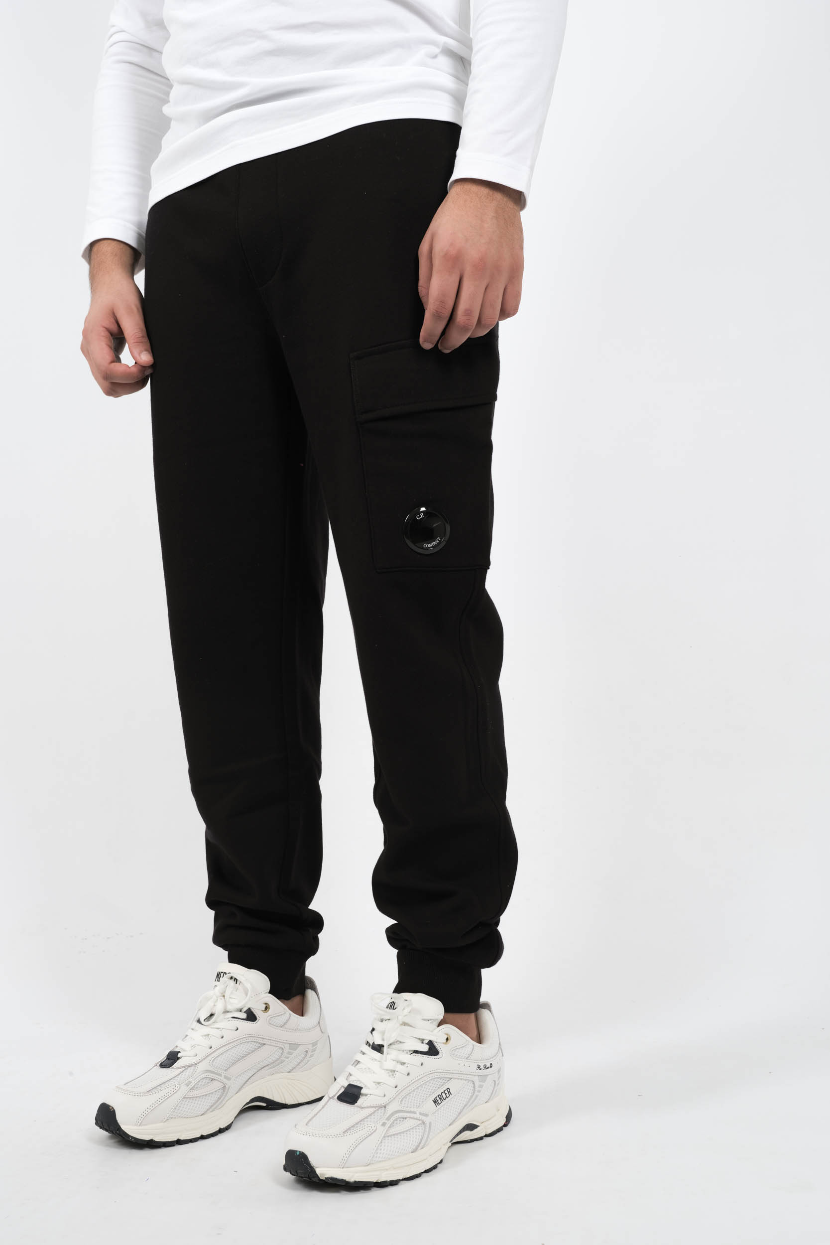  Image du produit JOGGING C.P COMPANY EN POLAIRE NOIR P017A-999 - 2