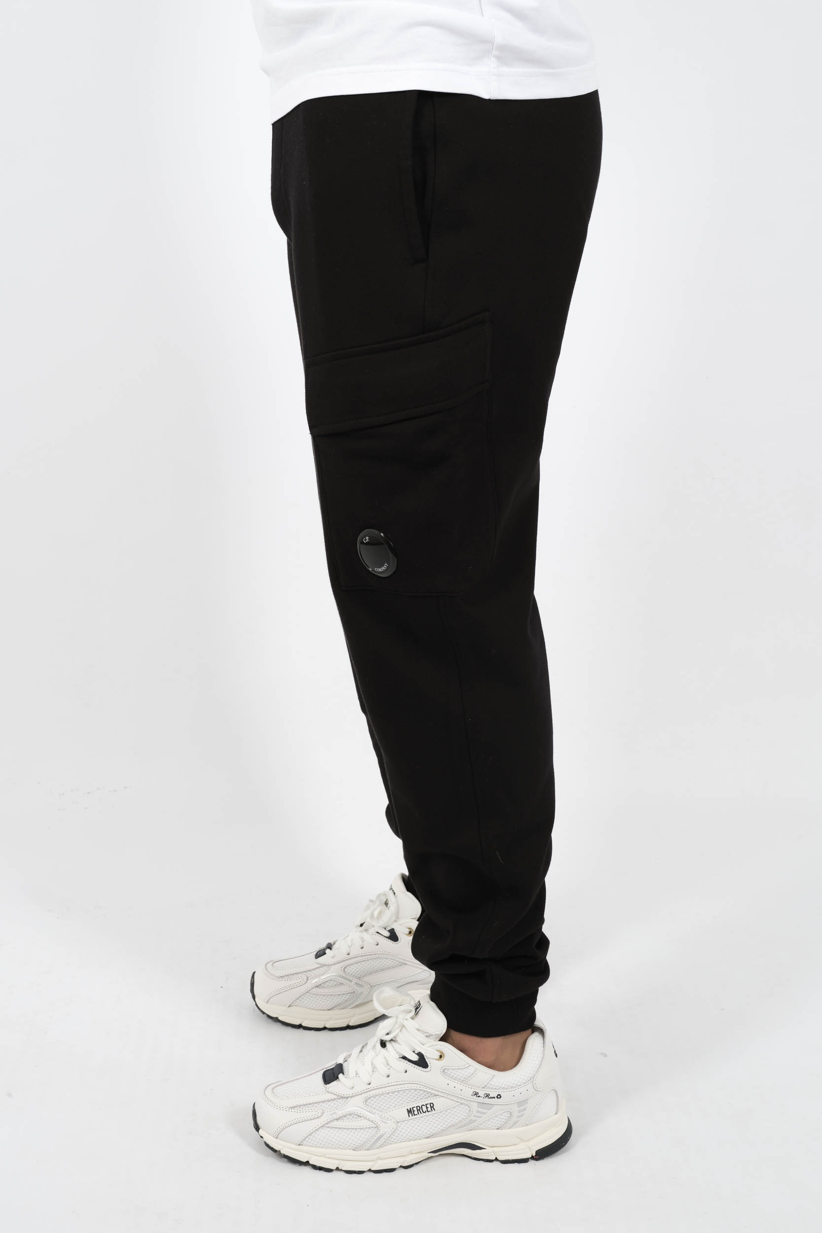  Image du produit JOGGING C.P COMPANY EN POLAIRE NOIR P017A-999 - 4