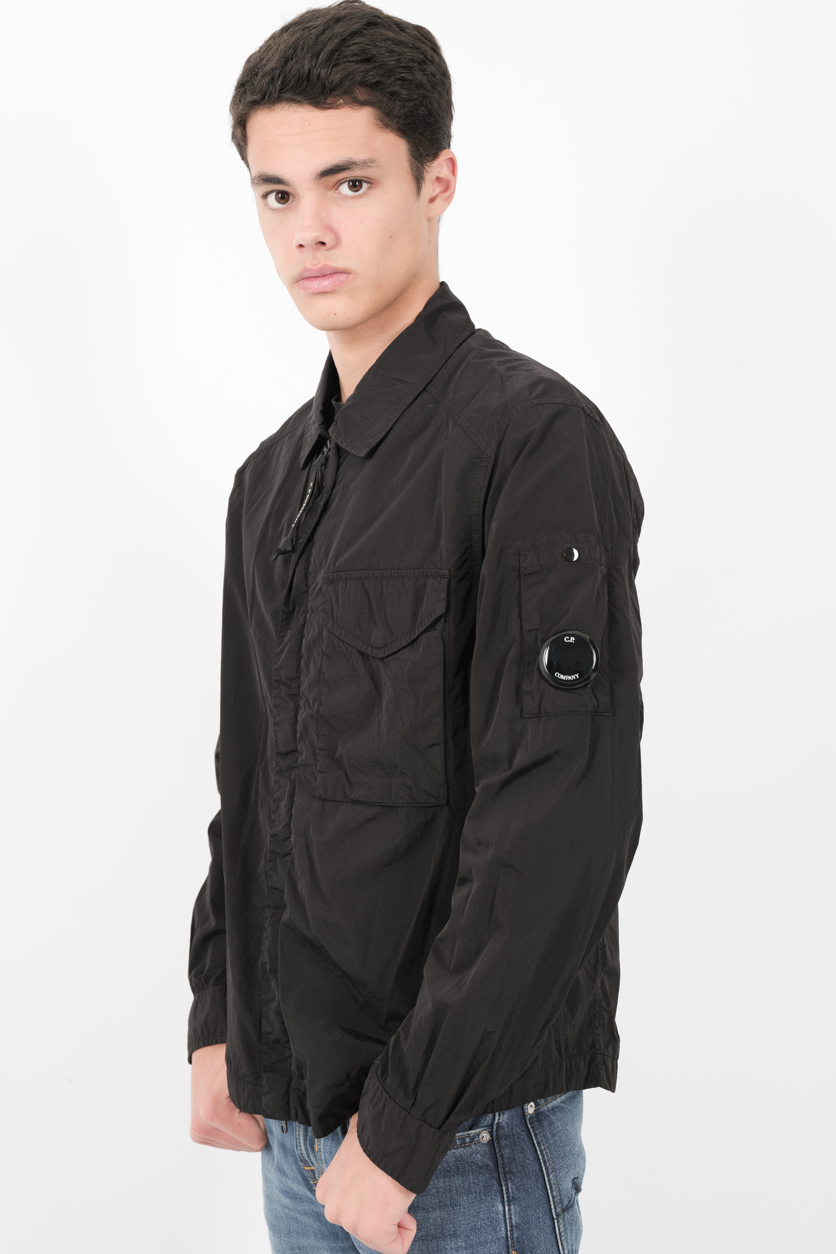 SURCHEMISE C.P COMPANY EN NYLON NOIR S095A-999