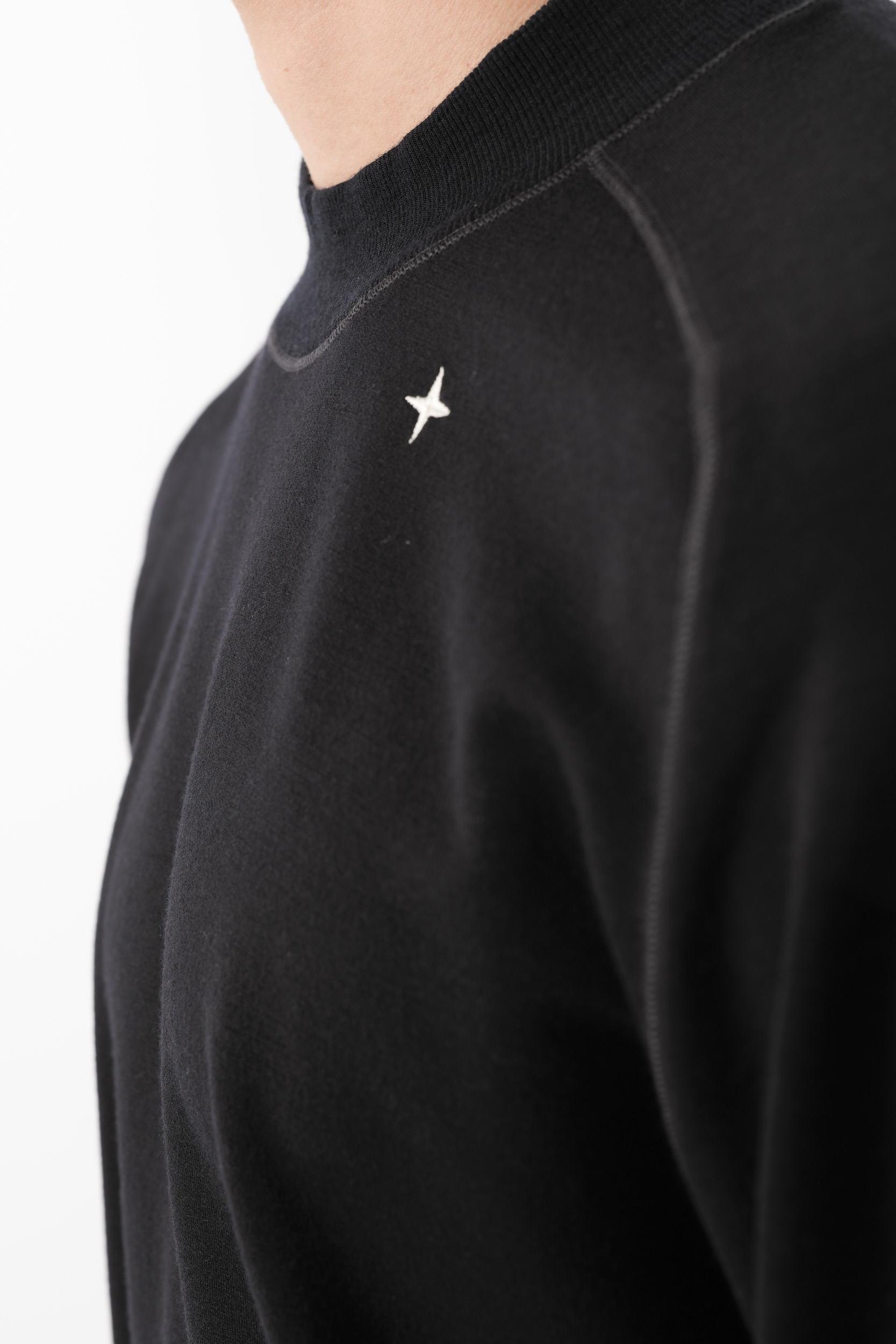  Image du produit SWEAT STONE ISLAND STELLINA COL ROND EN LAINE ET COTON MARINE 8115623G5-V0028 - 2