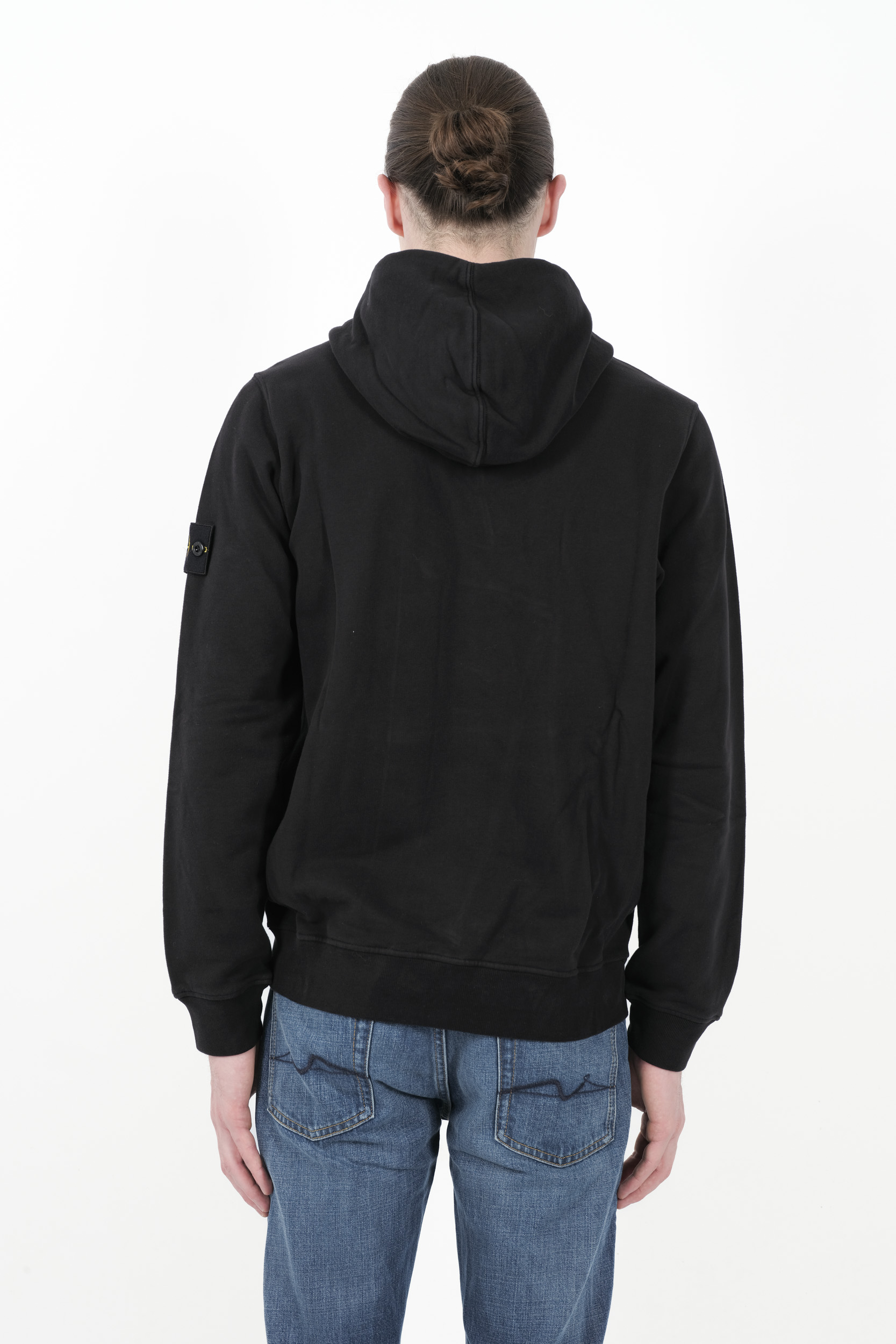  Image du produit SWEAT STONE ISLAND CAPUCHE ZIPPE NOIR 811563520-V0029 - 5