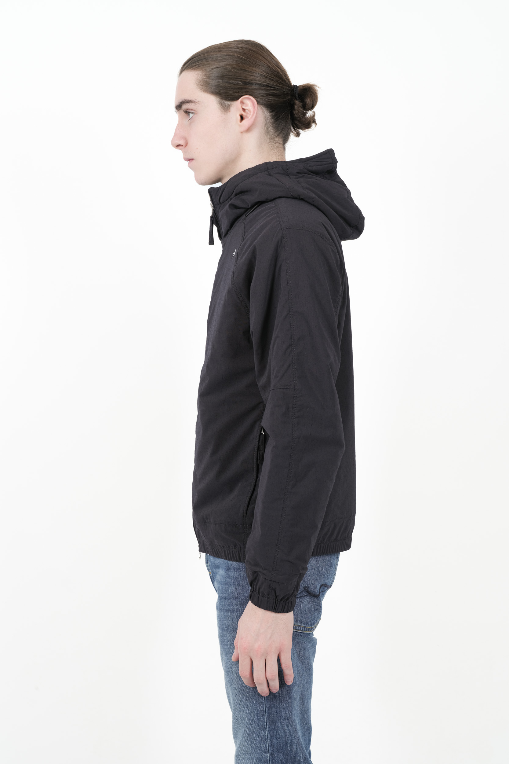  Image du produit BLOUSON STONE ISLAND STELLINA NYLON ET LAINE ANTHRACITE 8115415G2-V0062 - 4