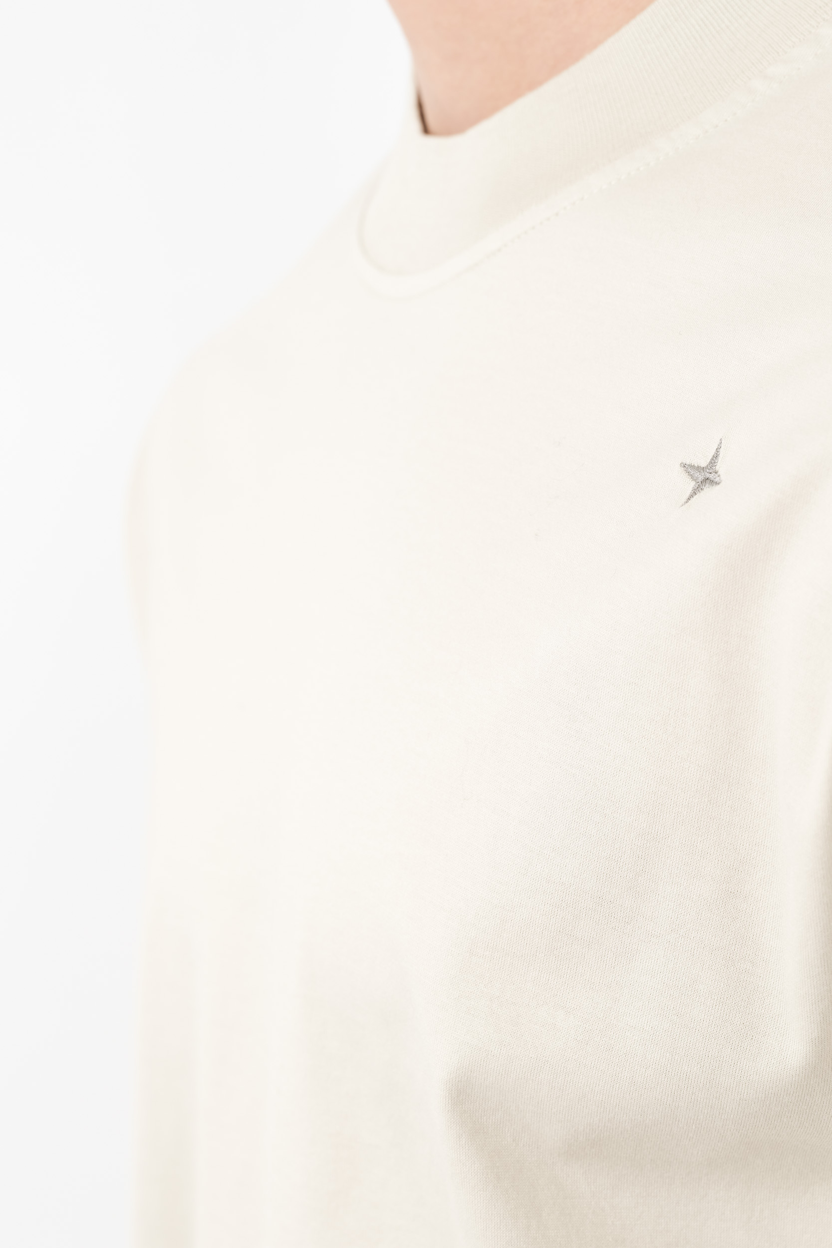 TEE-SHIRT STONE ISLAND STELLINA 100% COTON BEIGE 8115202G3-V0095