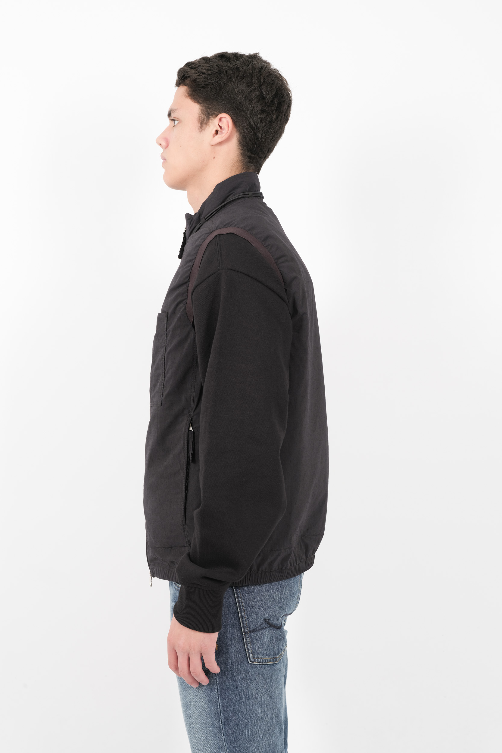 VESTE STONE ISLAND STELLINA SANS MANCHE MARINE 8115G05G2-V0028