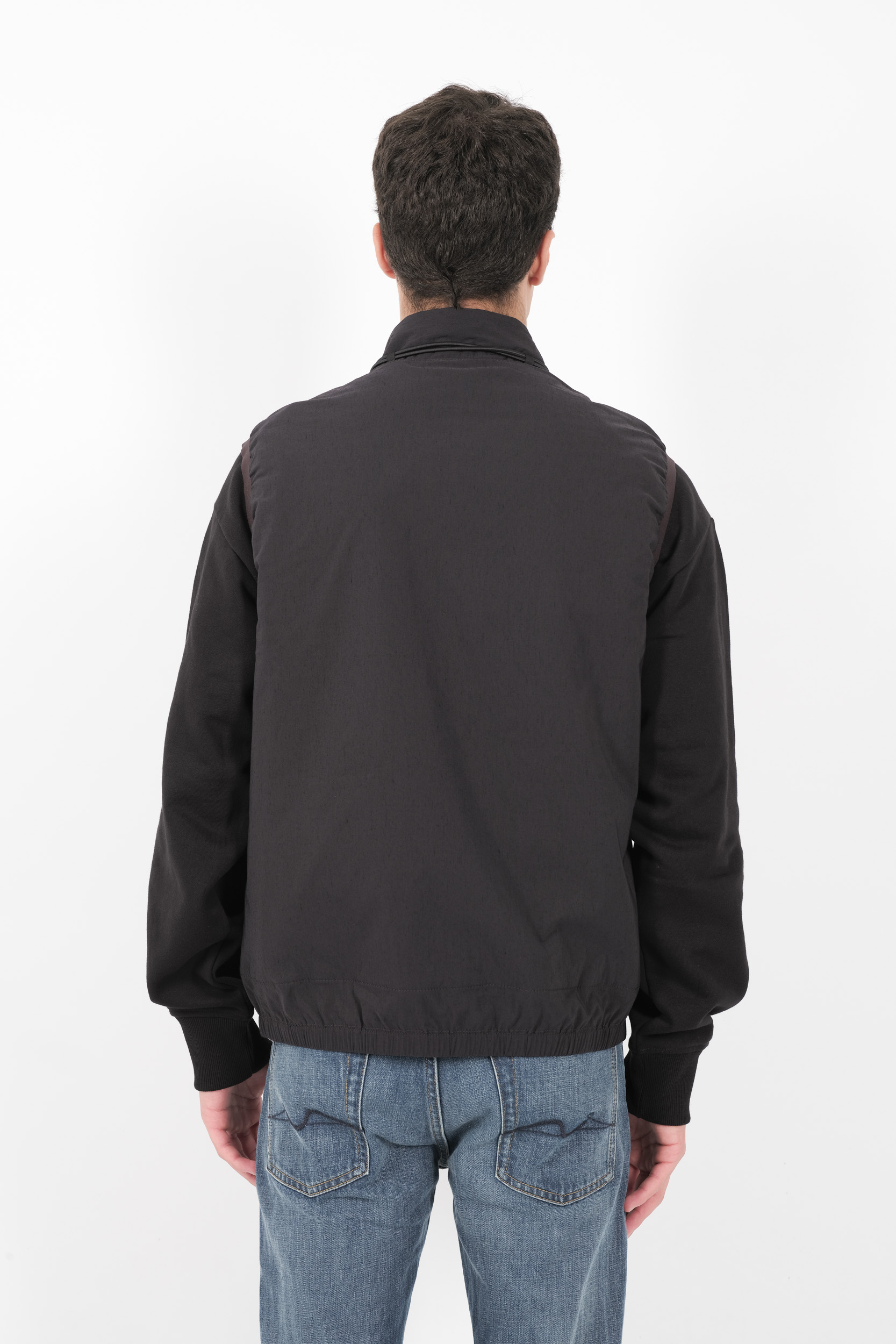 VESTE STONE ISLAND STELLINA SANS MANCHE MARINE 8115G05G2-V0028