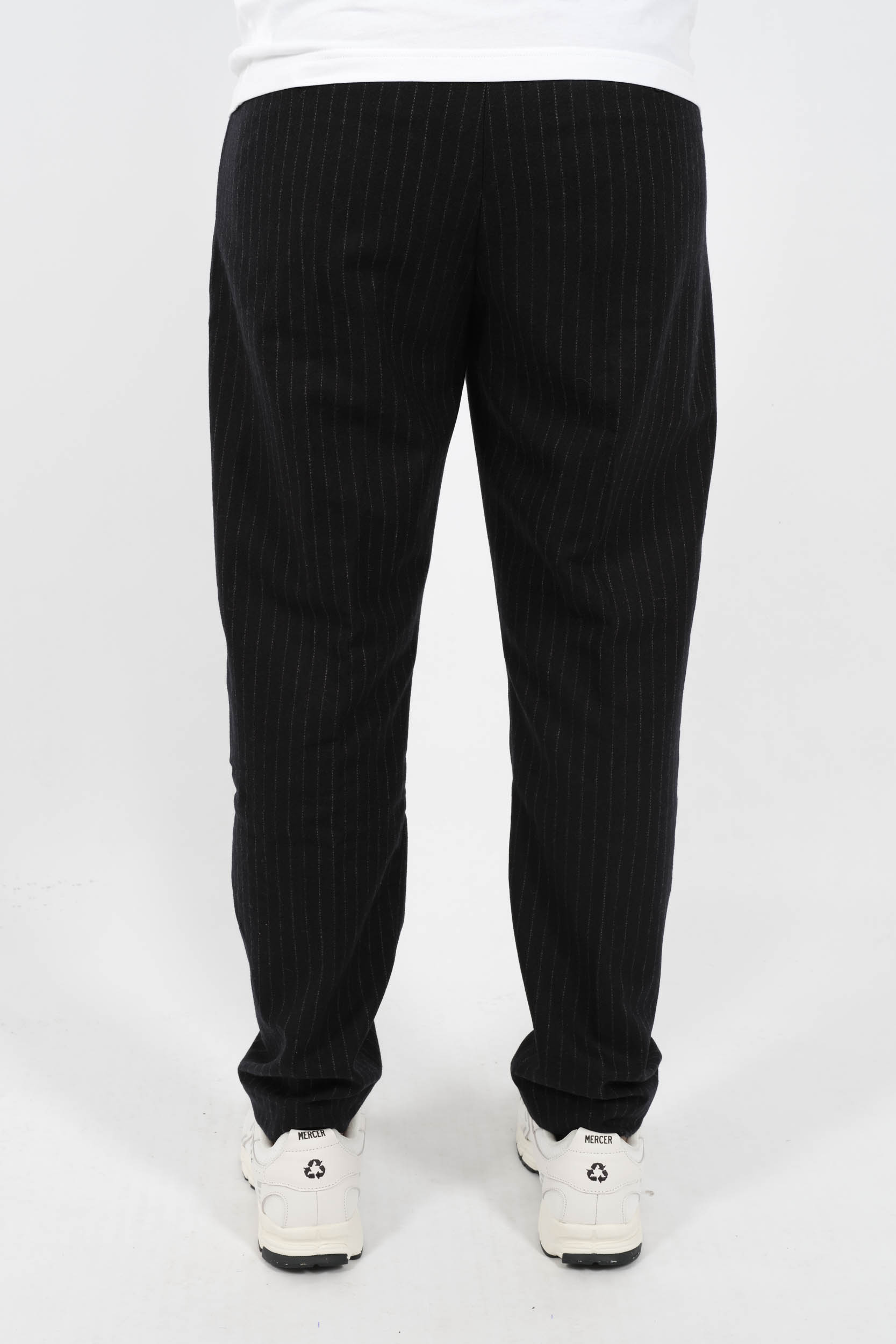 Image du produit PANTALON NN07 EN LAINE A FINES RAYURES MARINE BILL1630-724 - 5