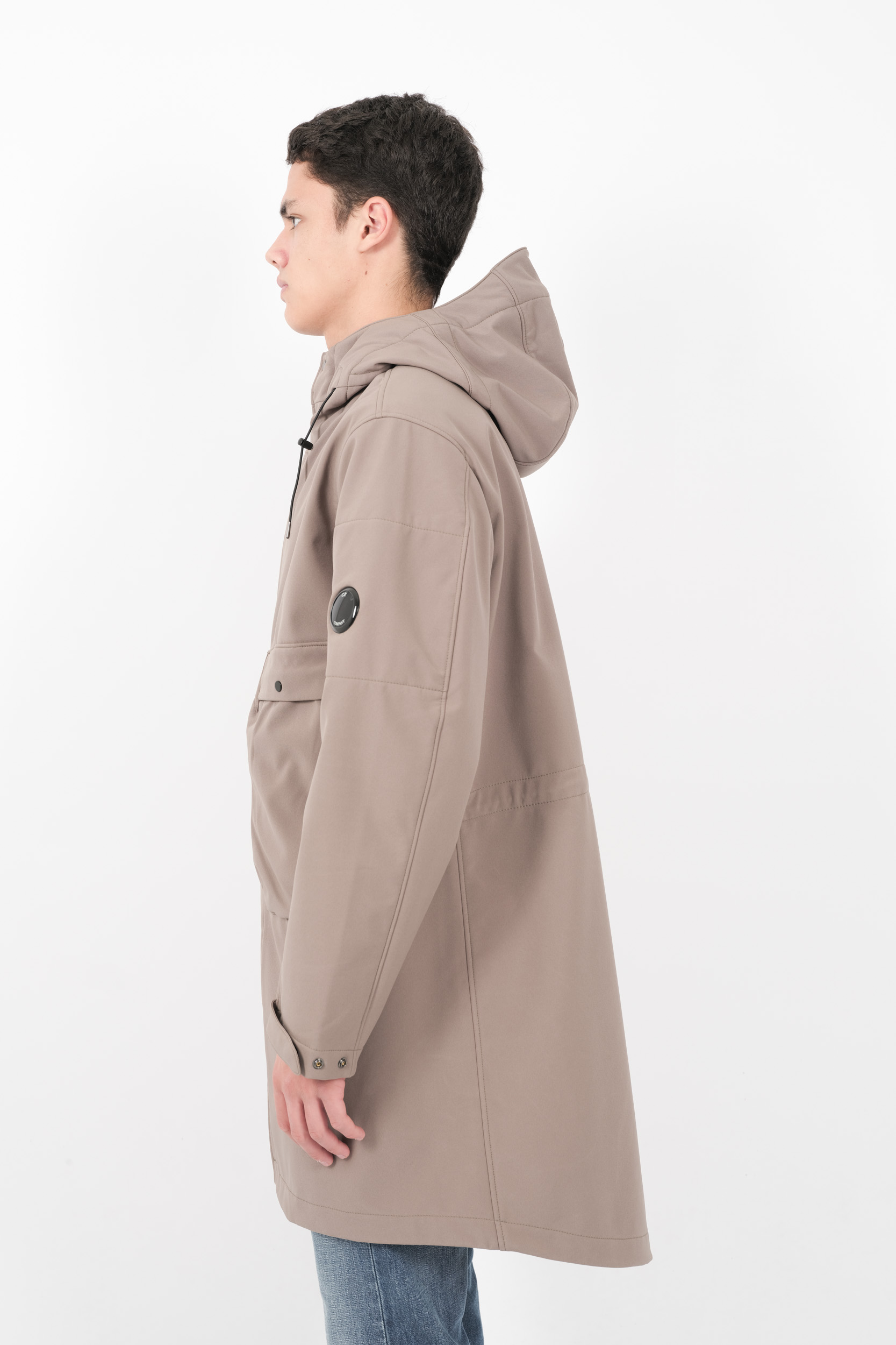  Image du produit PARKAS C.P COMPANY SOFT-SHELL TAUPE W008A-359 - 4