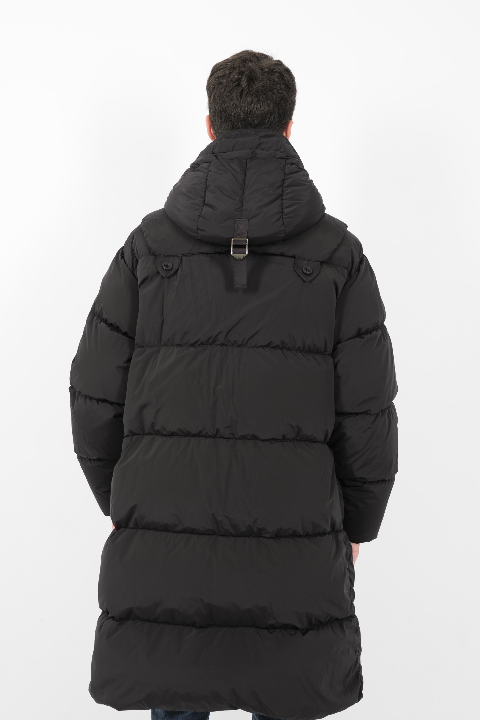 VESTE C.P COMPANY EN DUVET AVEC CAPUCHE BOUTONNEE EN NYCRA-R W202A-999