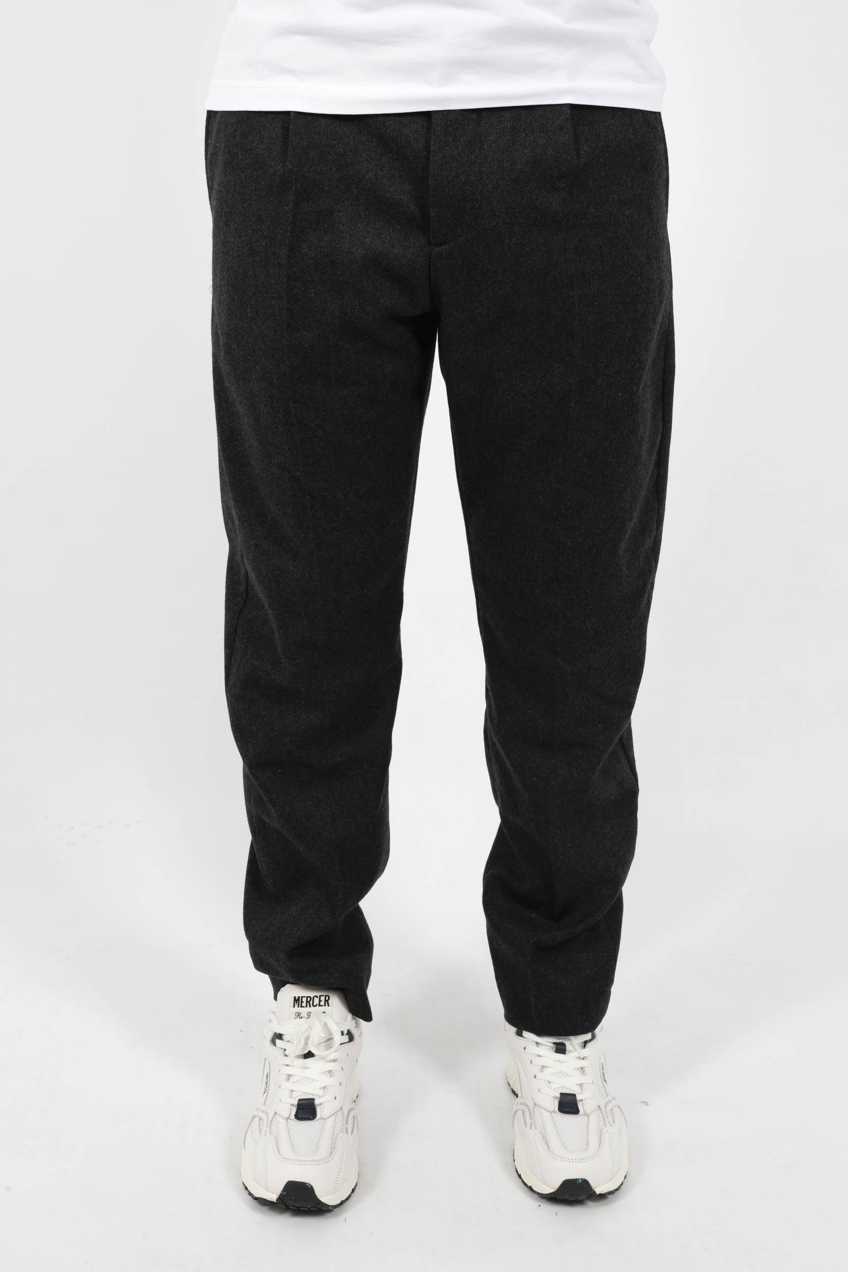  Image du produit PANTALON NN07 A PINCE EN LAINE MARINE BILL1630-200 - 3